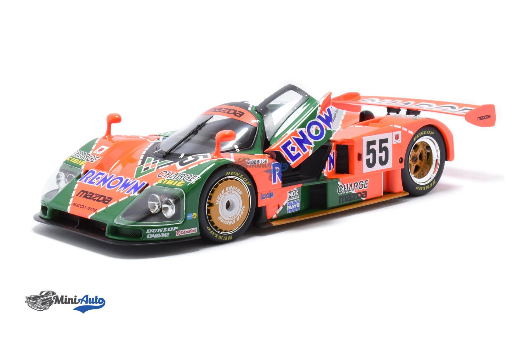 Mazda 787B N55 Winner 24h LeMans - 1991 - Orange/Green - Image 2