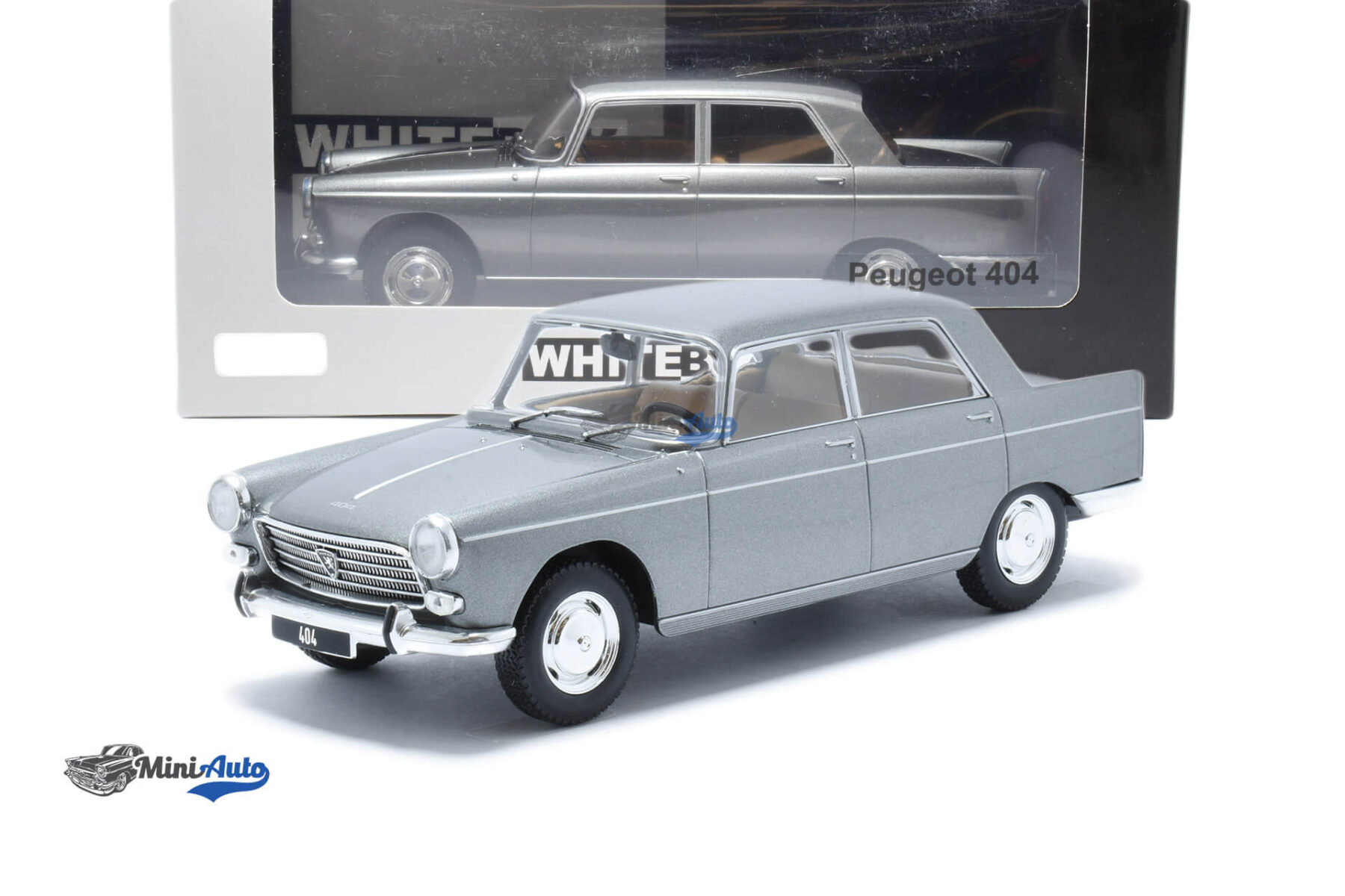 Peugeot 404 – 1960 – Grey - Image 4