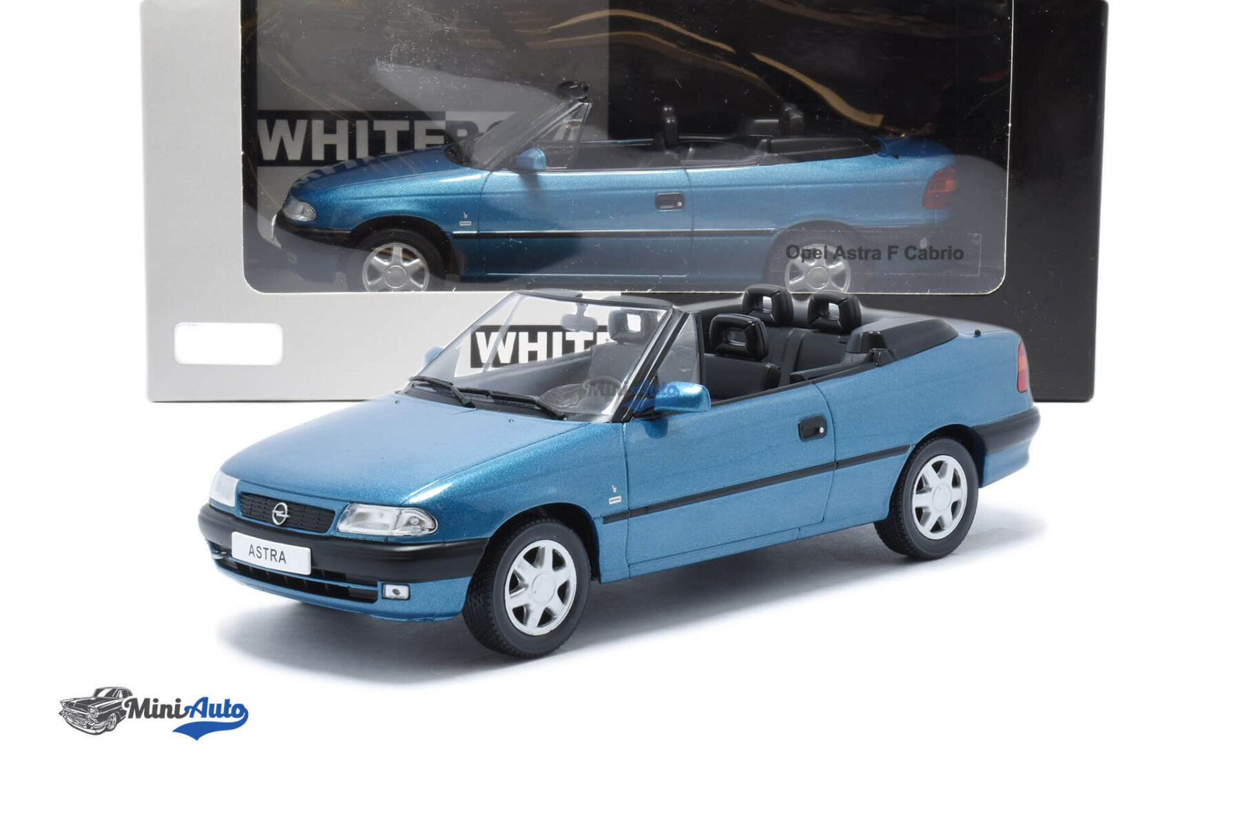 Opel Astra F Cabrio - 1994 - Blue - Image 4