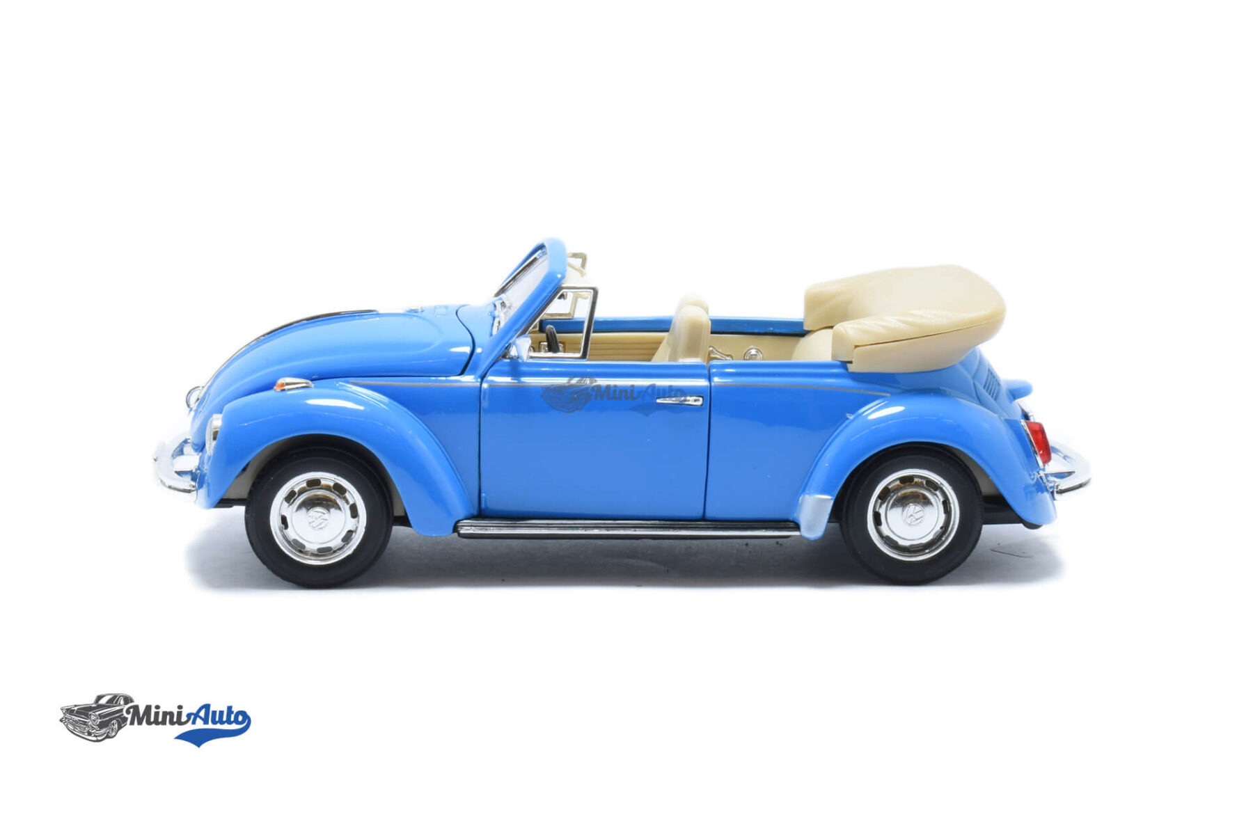 Volkswagen Beetle Cabriolet - 1973 - Light Blue - Image 5