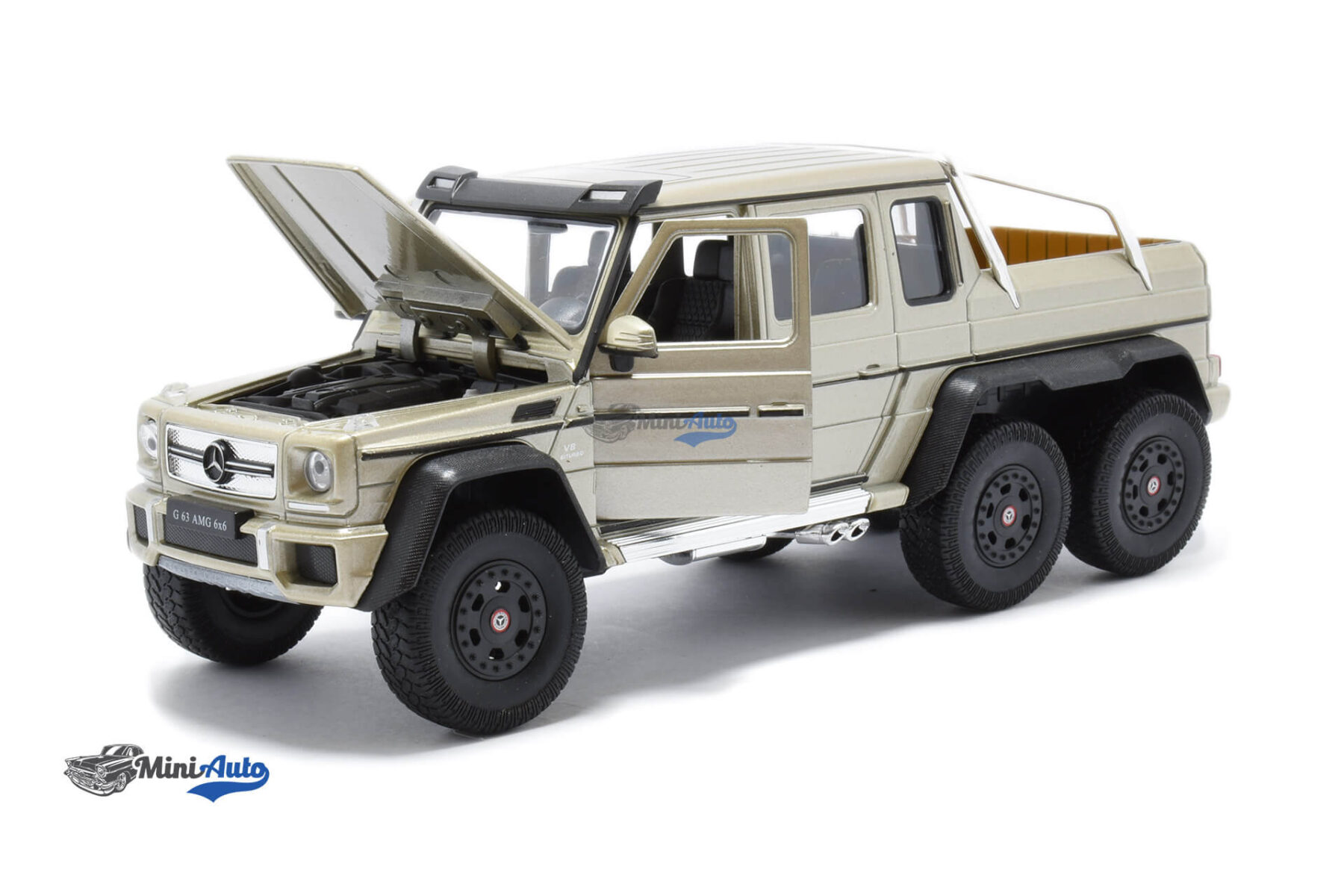 WEL24061GOLD---Mercedes-Benz-G63-AMG-6x6---2013---Gold_2 Mercedes-Benz G63 AMG 6x6 - 2013 - Yellow - Image 2