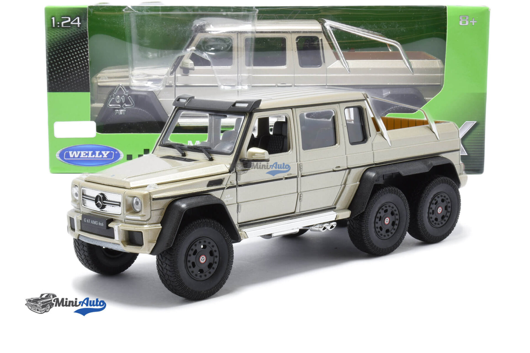 WEL24061GOLD---Mercedes-Benz-G63-AMG-6x6---2013---Gold_6 Mercedes-Benz G63 AMG 6x6 - 2013 - Yellow - Image 6