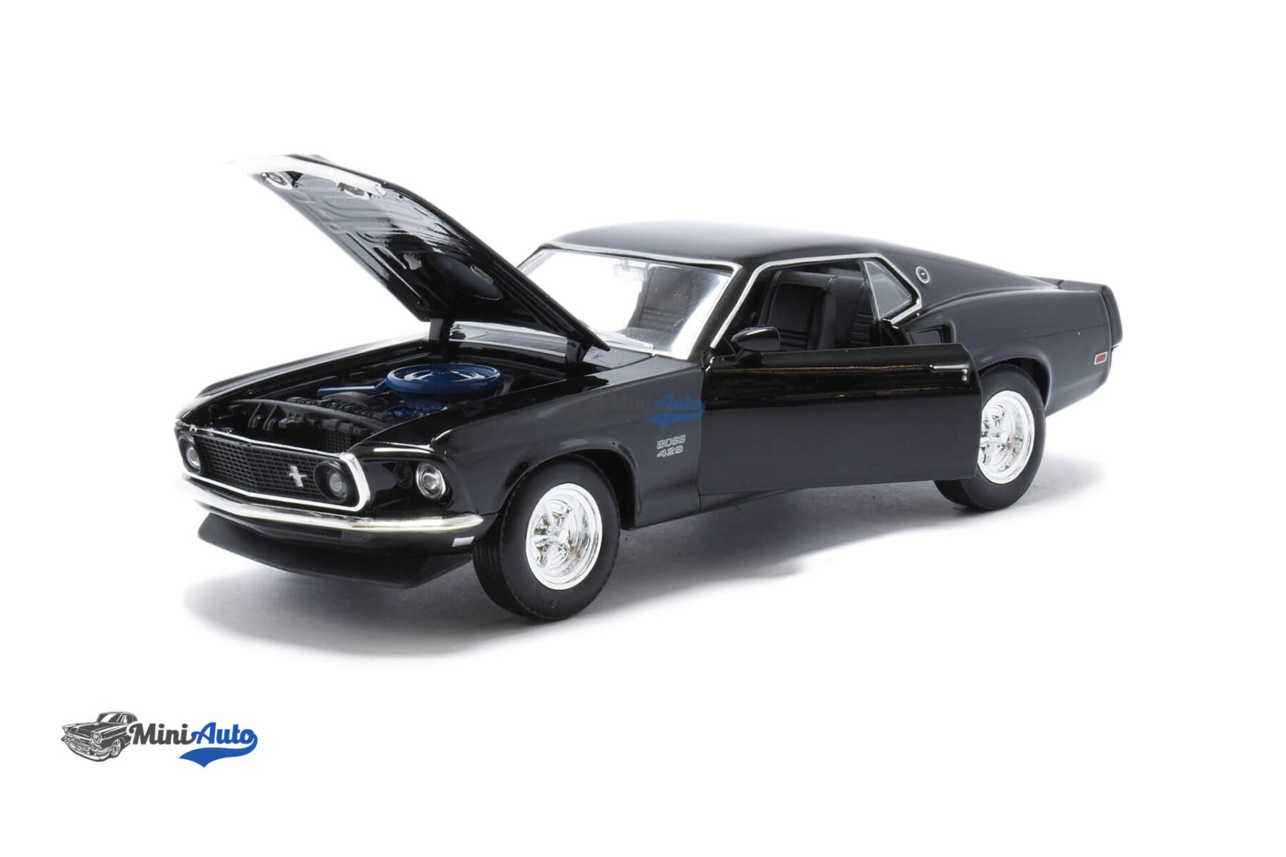 Ford Mustang Boss 429 - 1969 - Black - Image 2