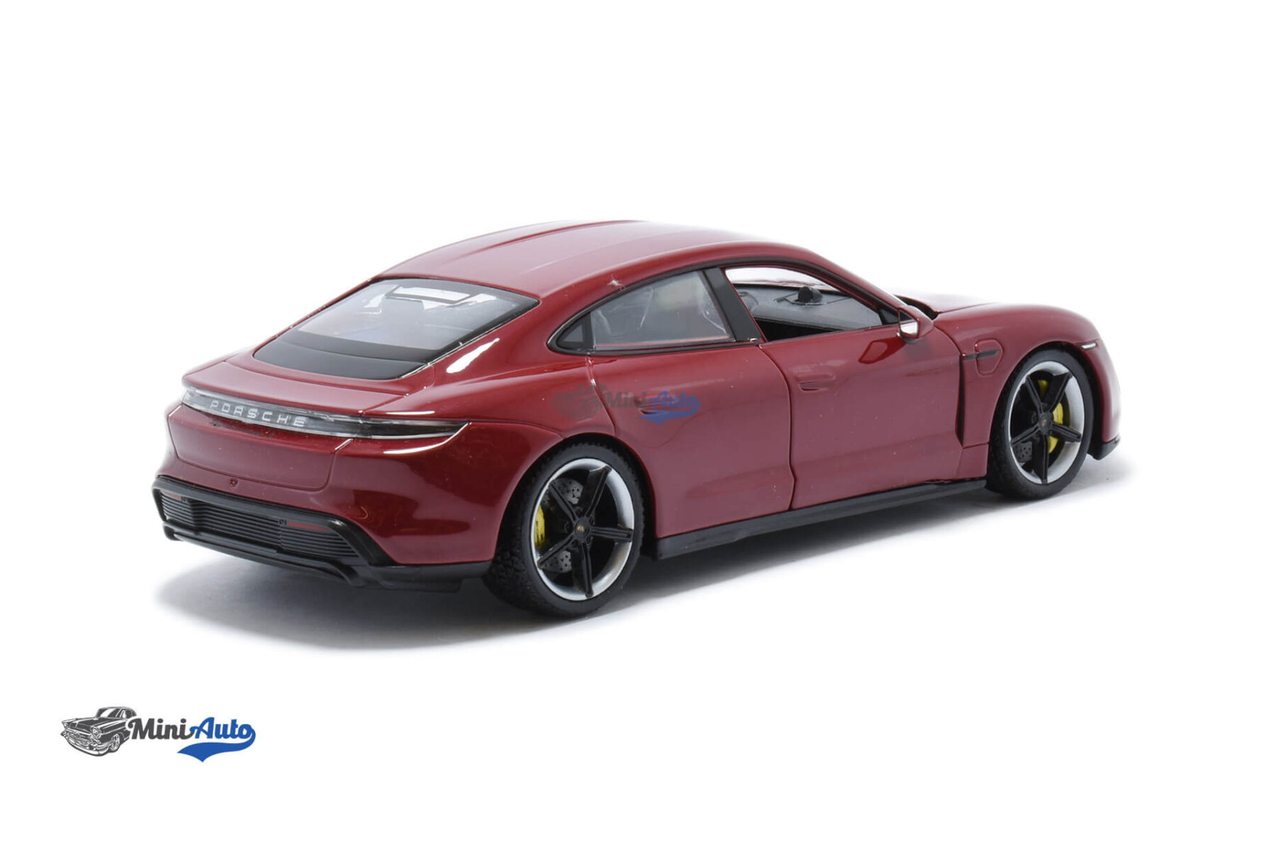 Porsche Taycan Turbo S - 2022 - Red - Image 3