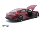 Porsche Taycan Turbo S - 2022 - Red - Image 4