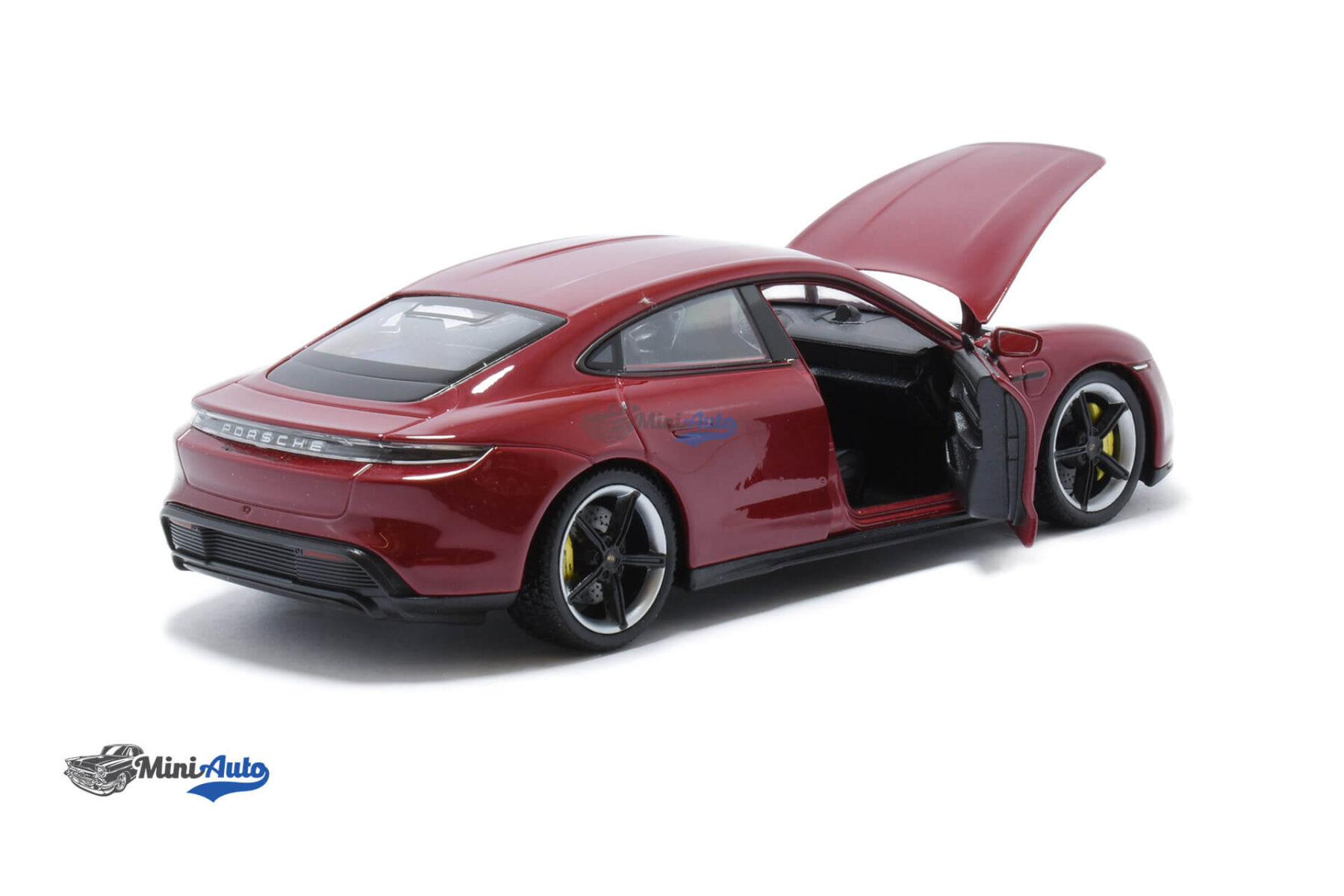 Porsche Taycan Turbo S - 2022 - Red - Image 4