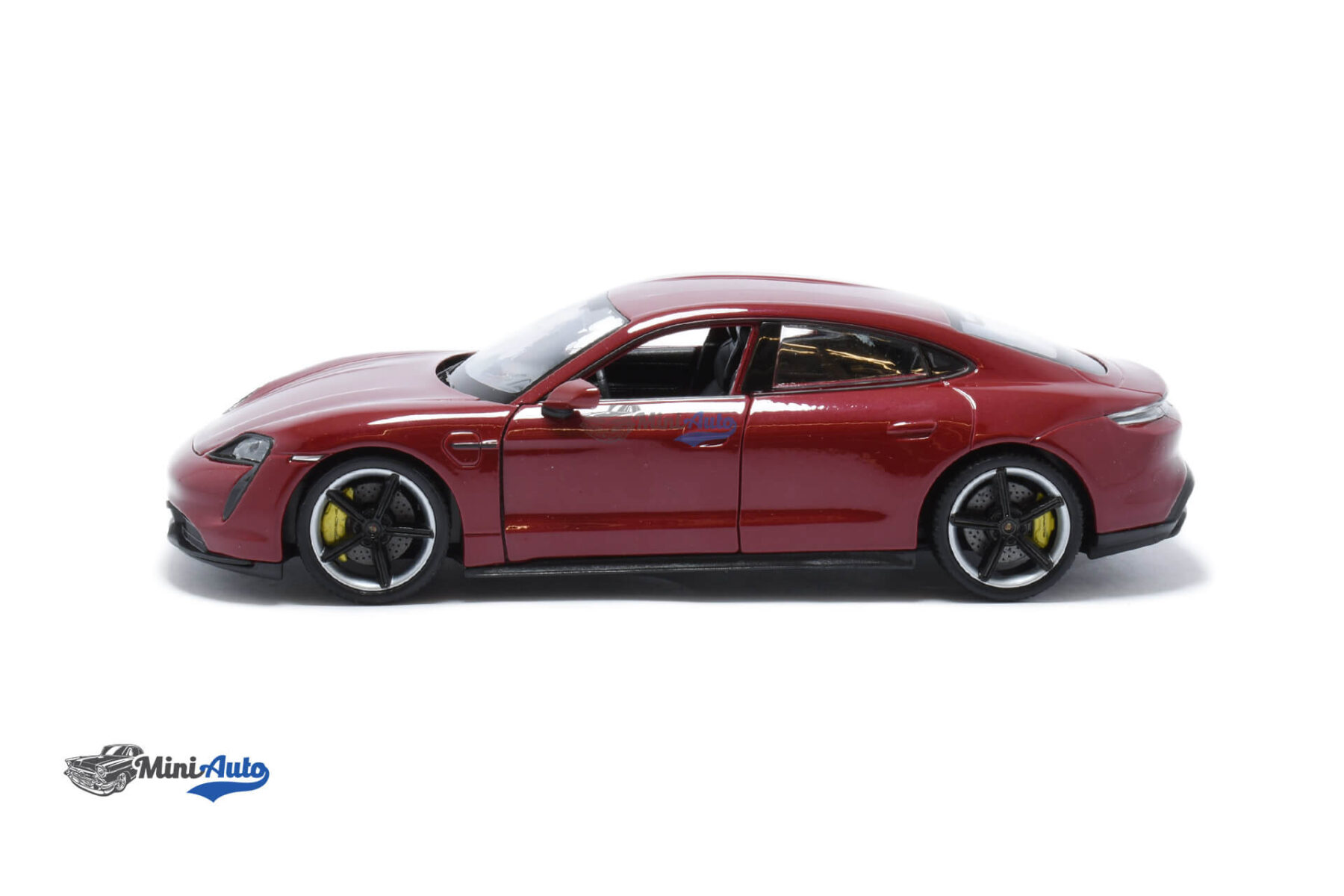 Porsche Taycan Turbo S - 2022 - Red - Image 5