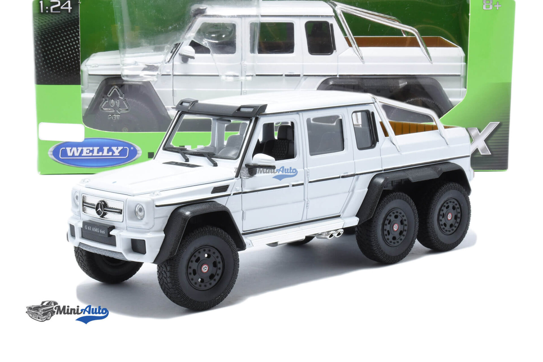 WELL24061WHITE---Mercedes-Benz-G63-AMG-6x6---2015---White_6 Mercedes Benz G63 AMG 6x6 - 2015 - White - Image 6