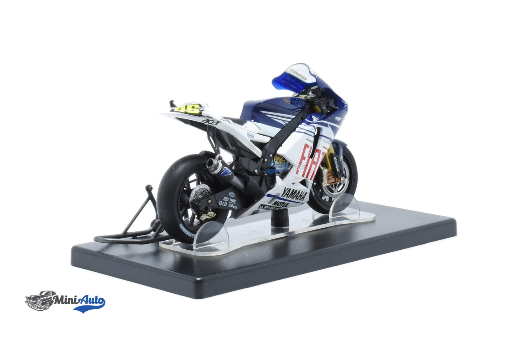 Yamaha YZR M1 N46 MotoGP Valentino Rossi - 2007 - White/Blue - Image 2