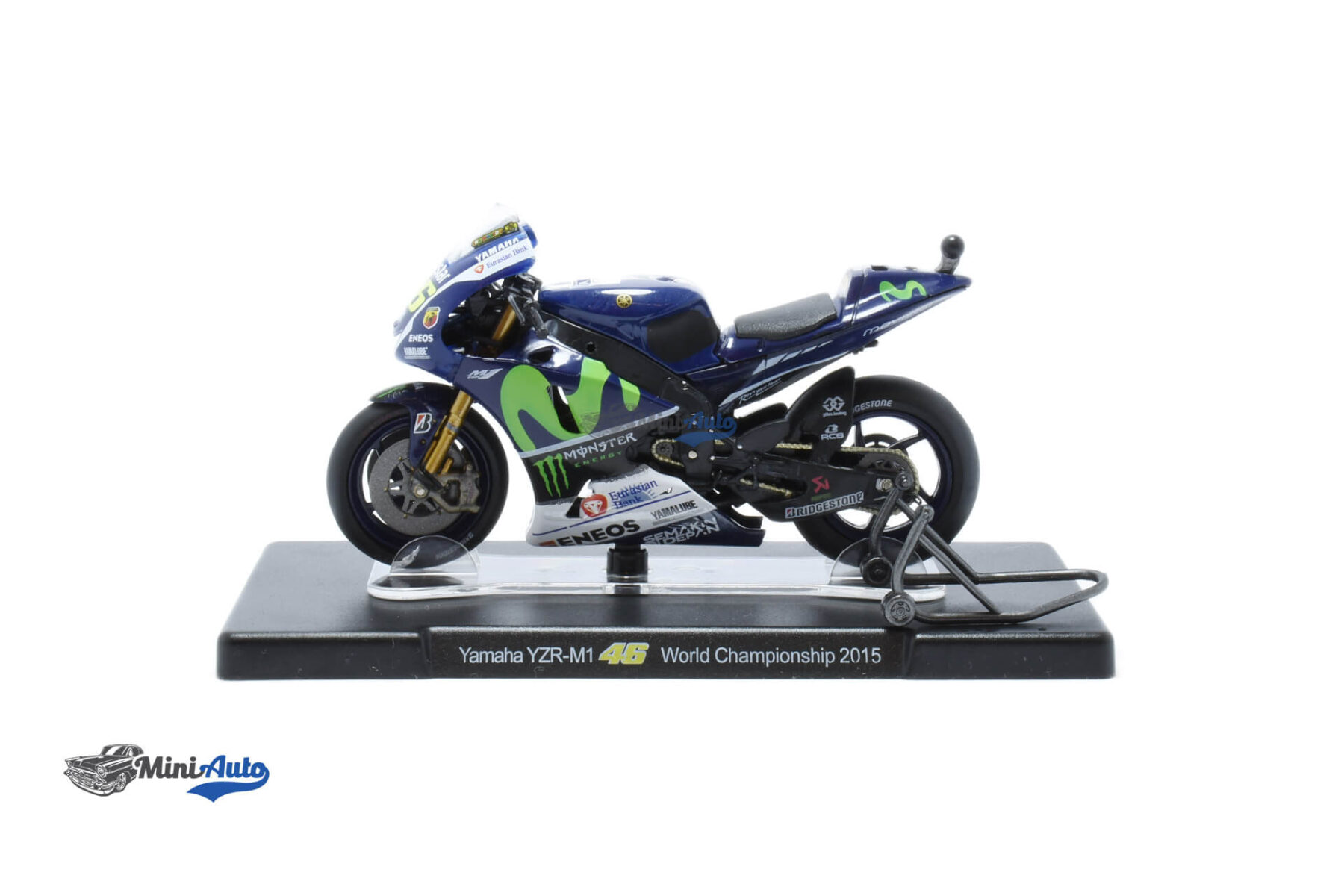 Yamaha YZR M1 N46 Motogp Valentino Rossi - 2015 - Blue - Image 3