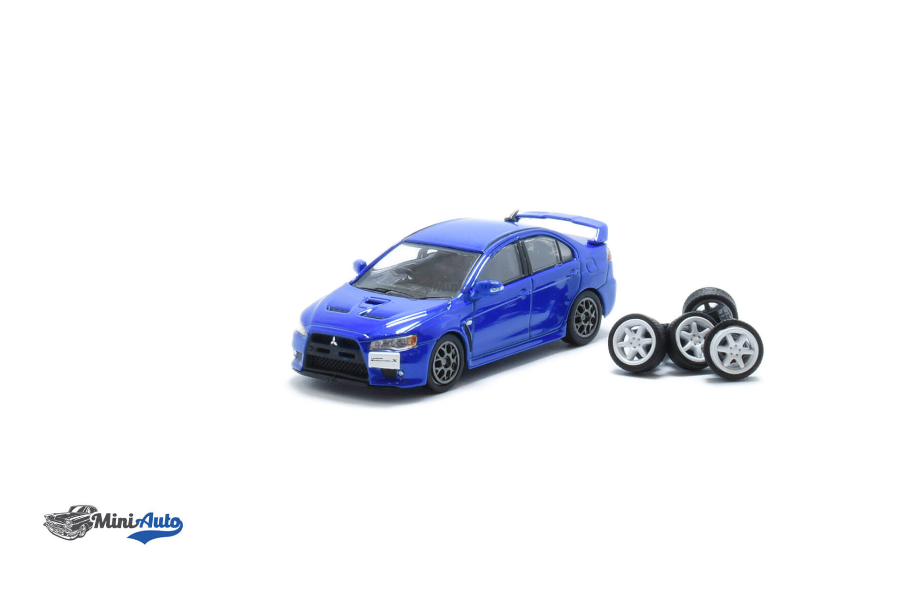 Mitsubishi Lancer Evo X - 2007 - Blue - Image 2