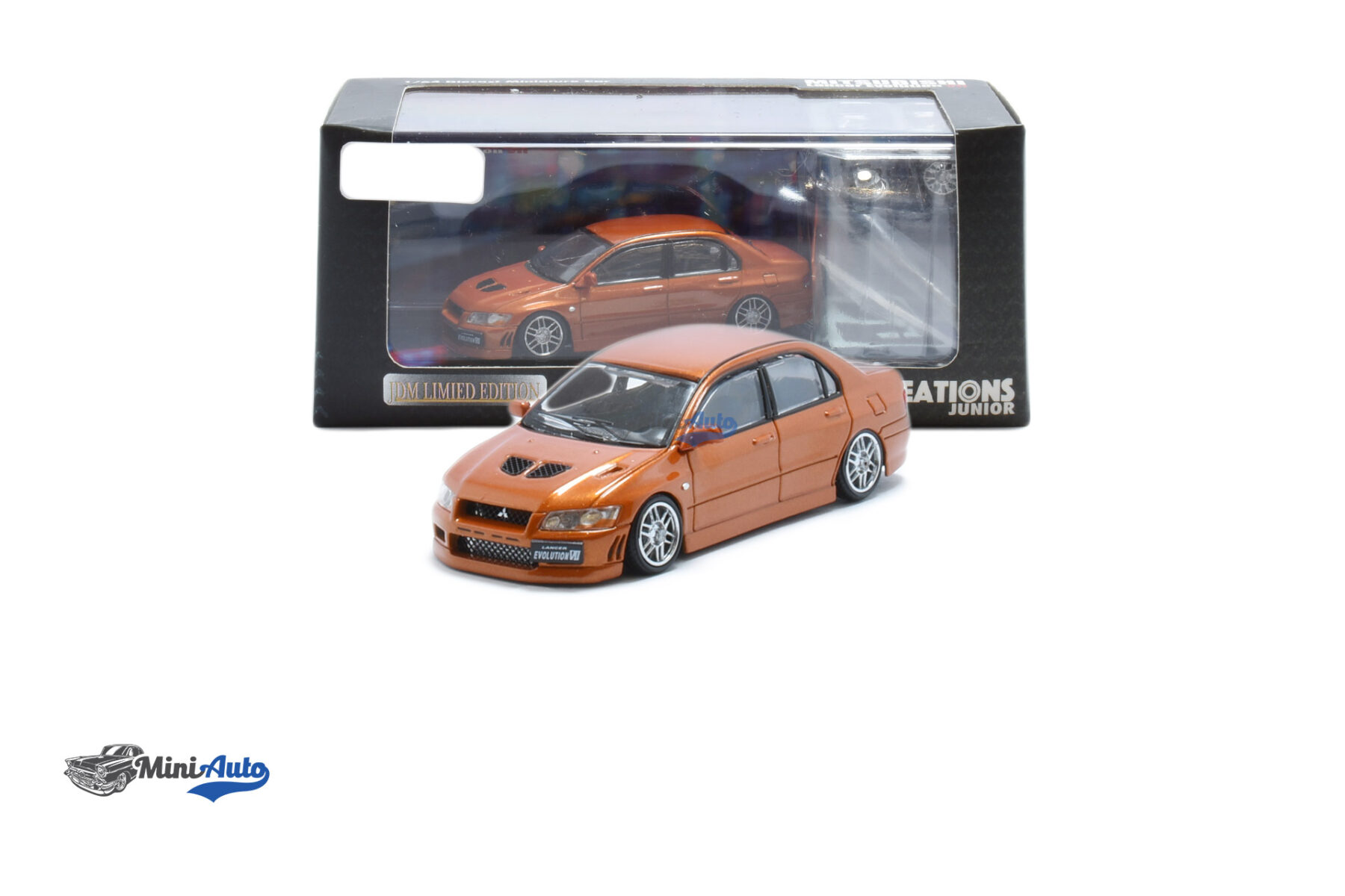 Mitsubishi Lancer Evolution VII - 1999 - Orange - Image 4