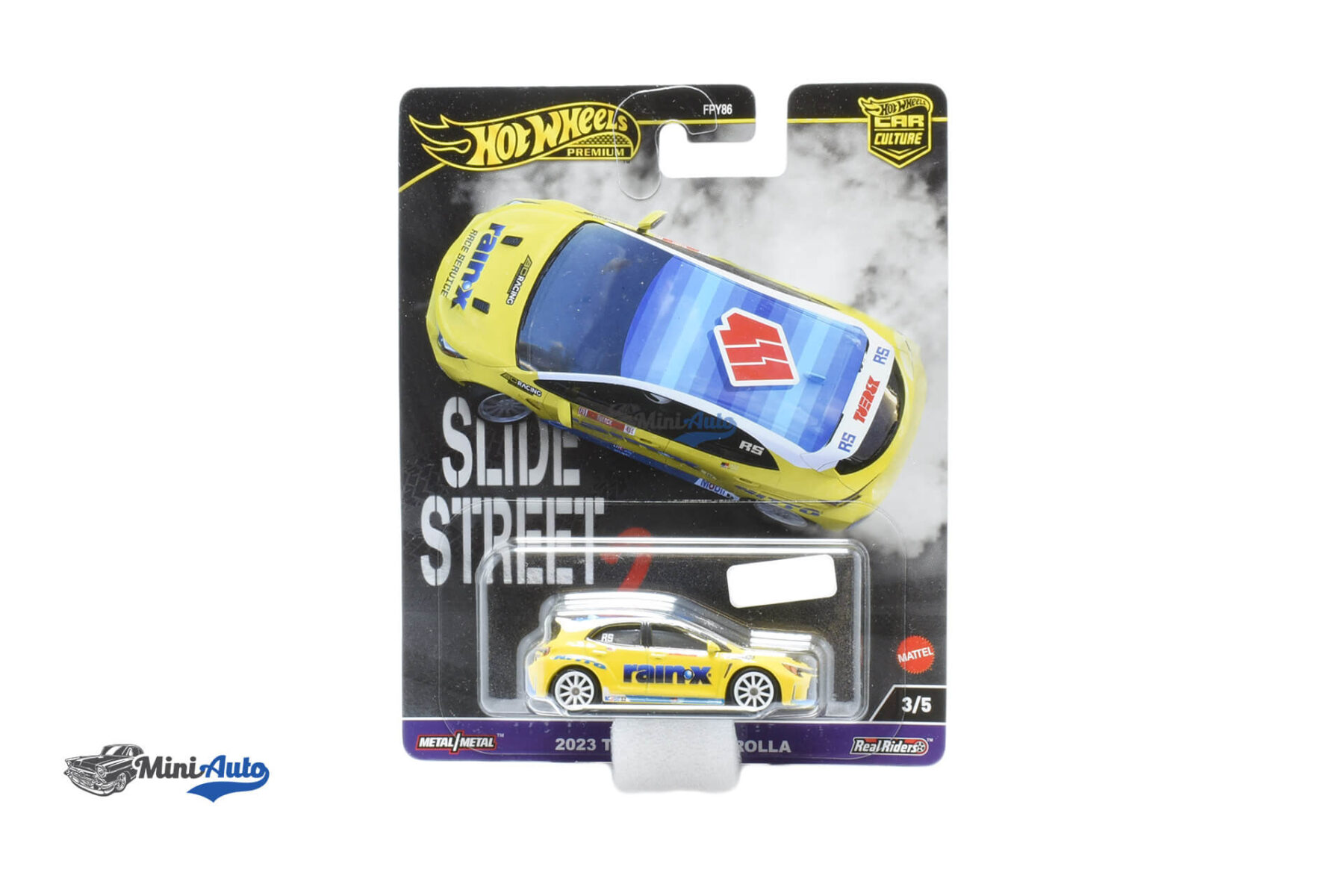 HWMVHKC82---Toyota-Corolla-GR---2023---YellowBlue_1 Toyota Corolla GR - 2023 - Yellow/Blue - Image 1