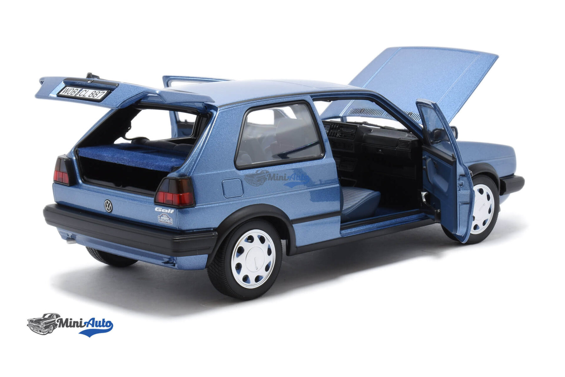 Volkswagen Golf 2 10 Millionen - 1988 - Blue - Image 4