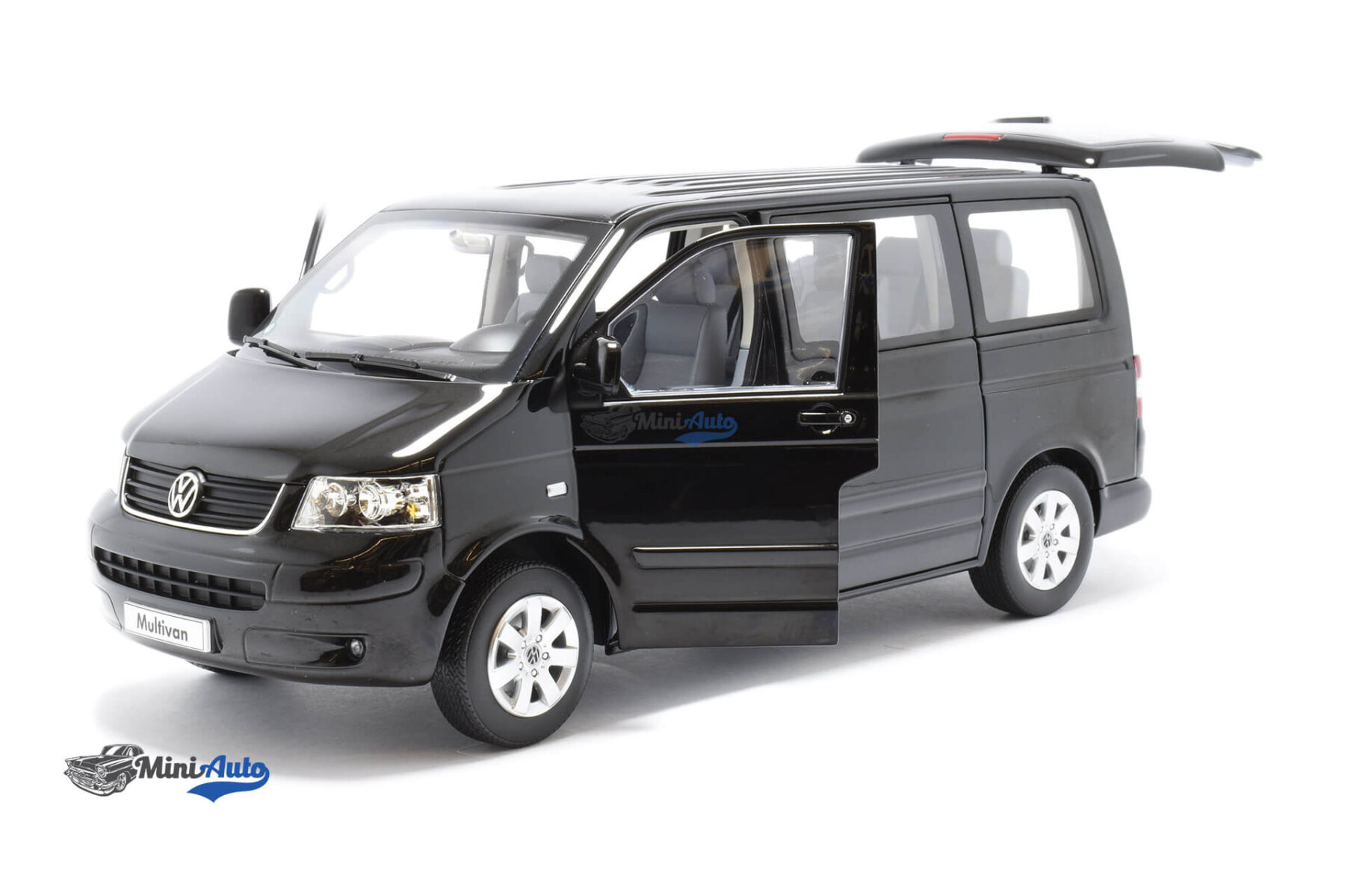 Volkswagen T5 Multivan Minibus Limited 1000pcs - 2003 - Black - Image 2