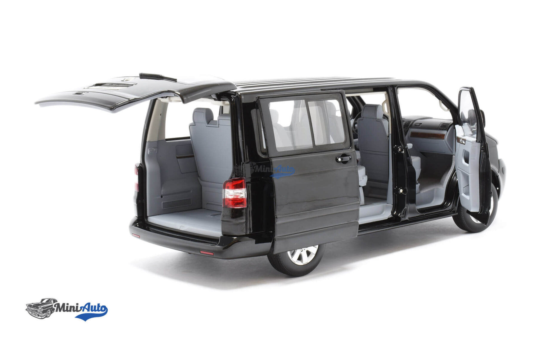 Volkswagen T5 Multivan Minibus Limited 1000pcs - 2003 - Black - Image 4