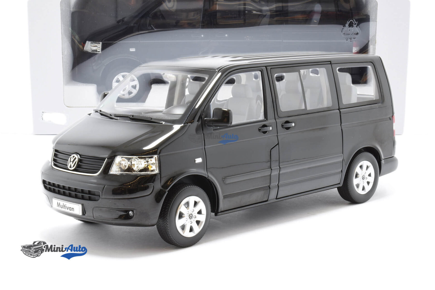 Volkswagen T5 Multivan Minibus Limited 1000pcs - 2003 - Black - Image 6