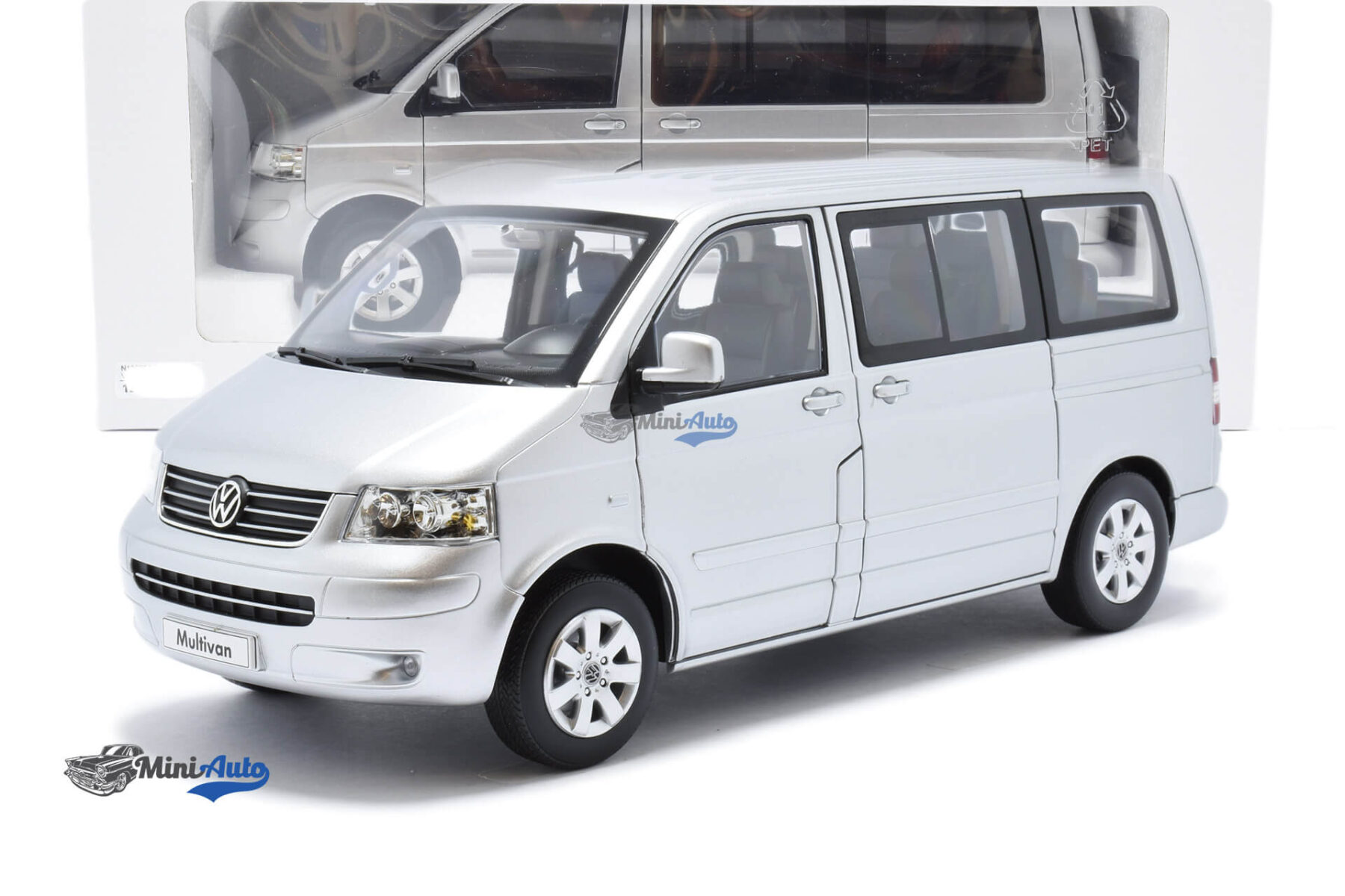 Volkswagen T5 Multivan Minibus Limited 1000pcs - 2003 - Silver - Image 6