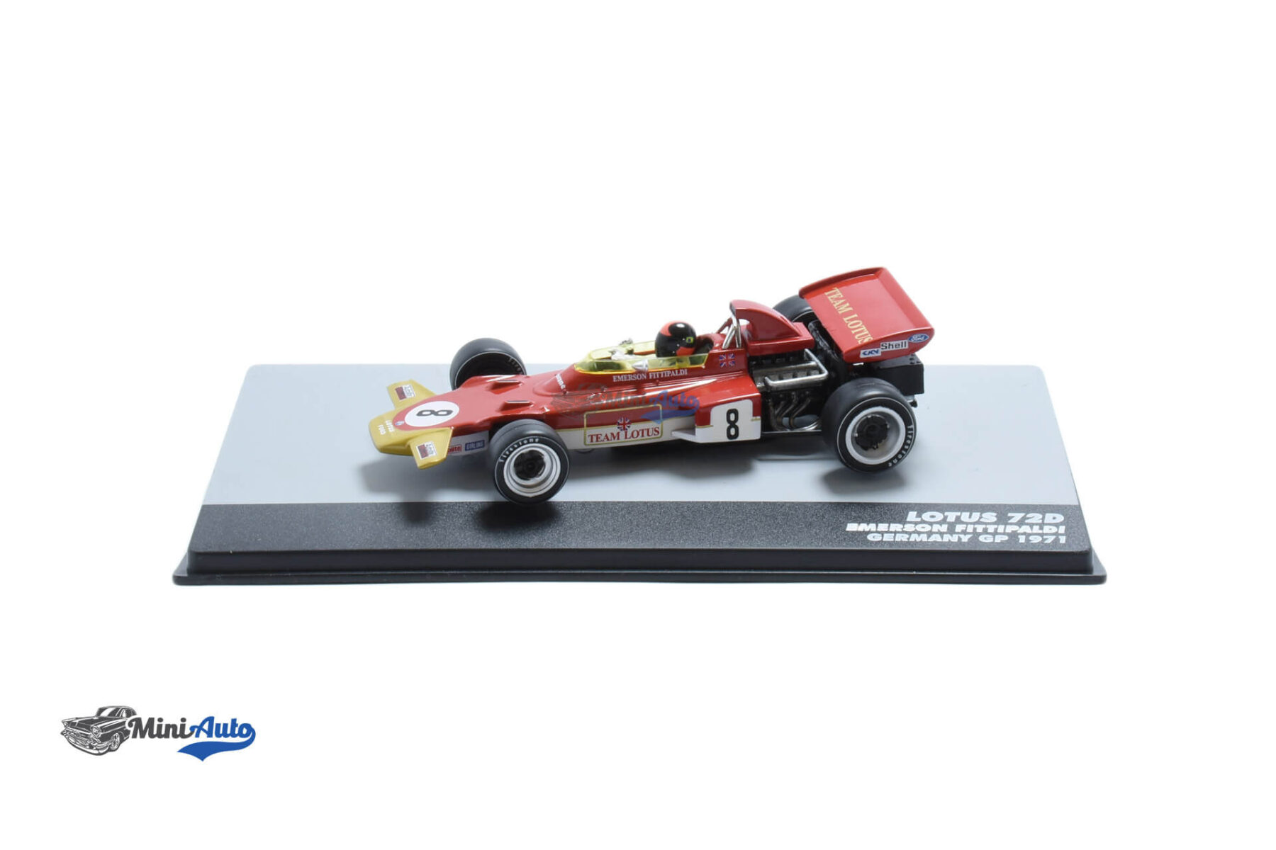 Lotus 72D Emerson Fittipaldi N8 F1 - 1971 - Red - Image 3