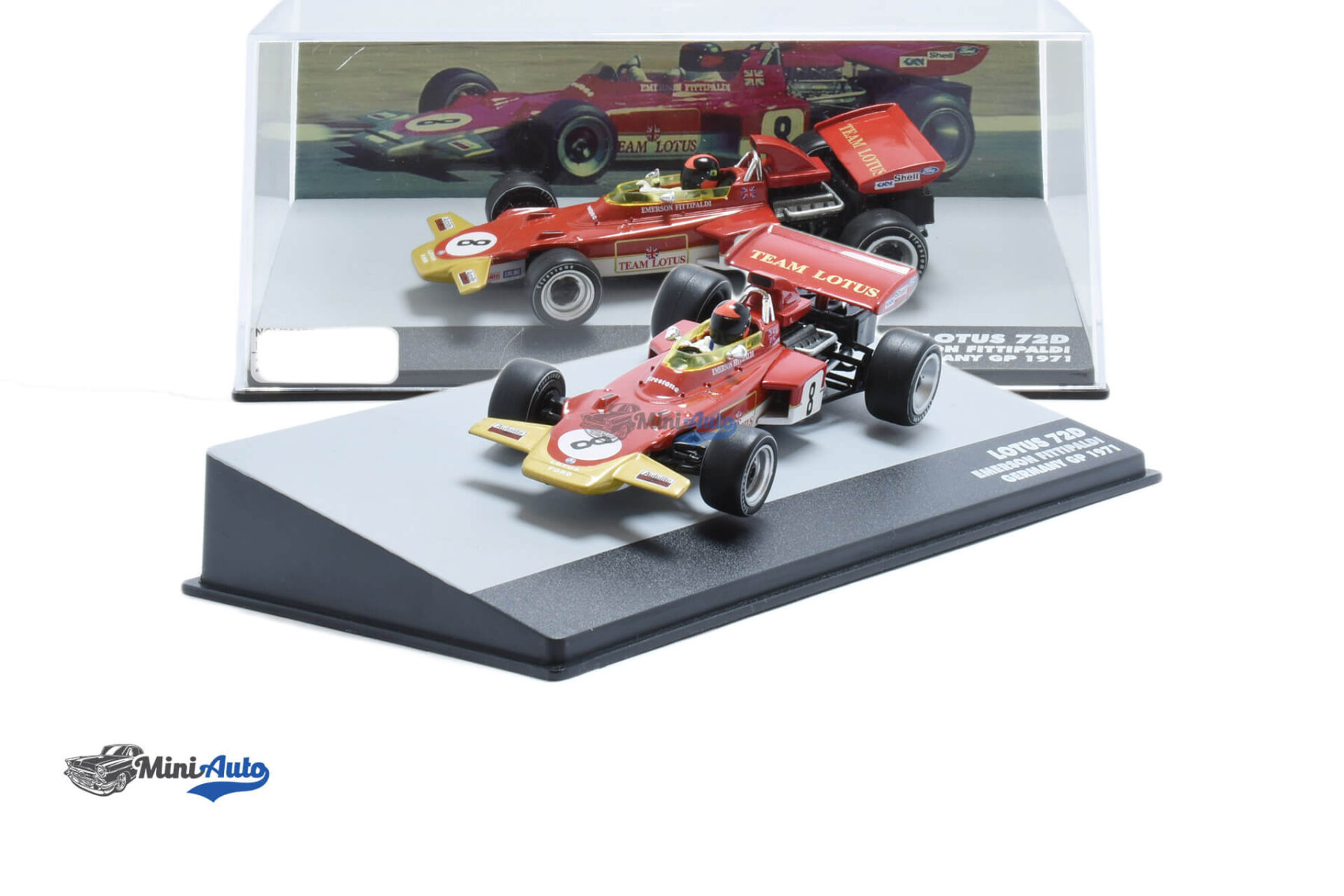 Lotus 72D Emerson Fittipaldi N8 F1 - 1971 - Red - Image 4