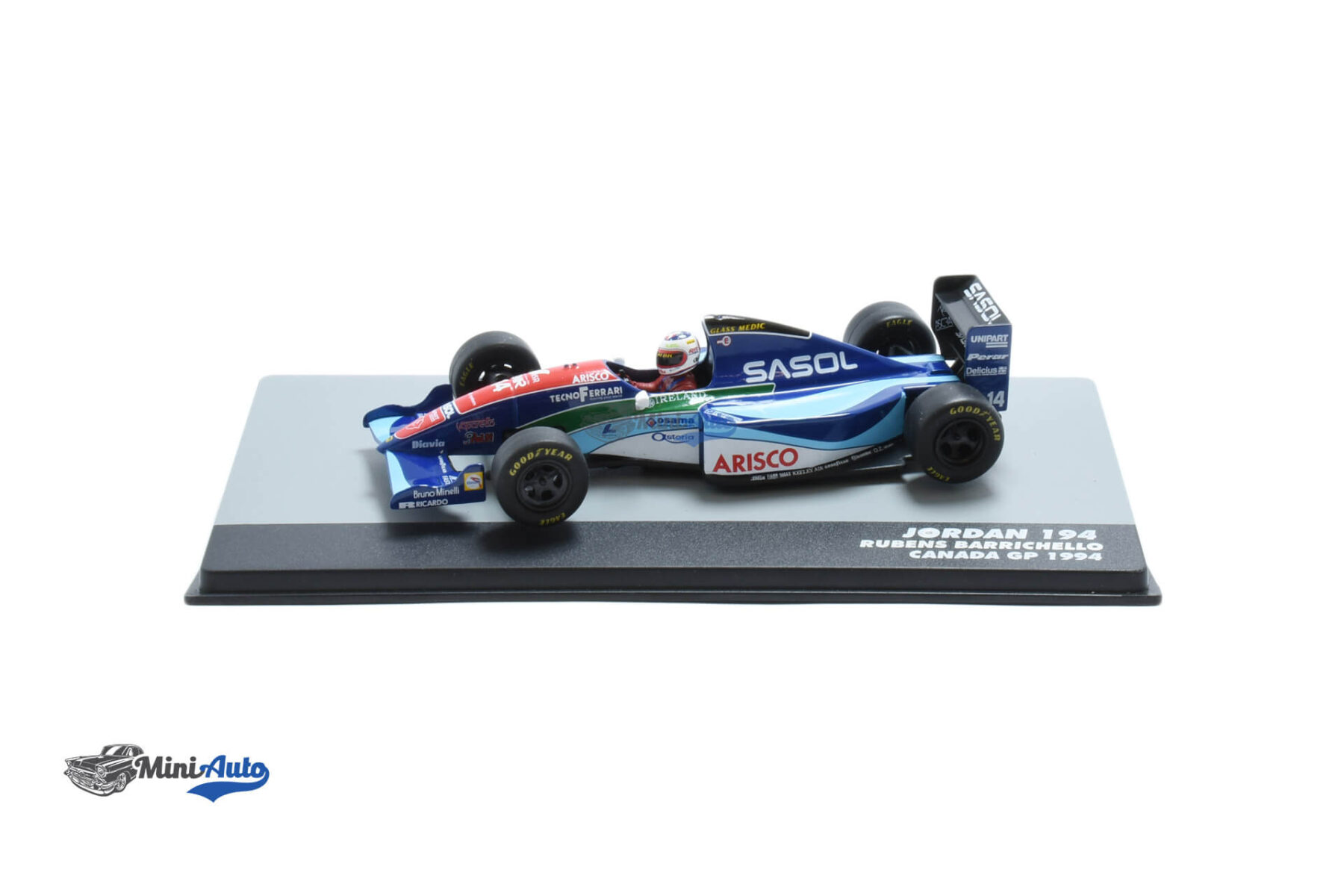 Jordan 194 Rubens Barrichello N14 - 1994 - Blue - Image 3