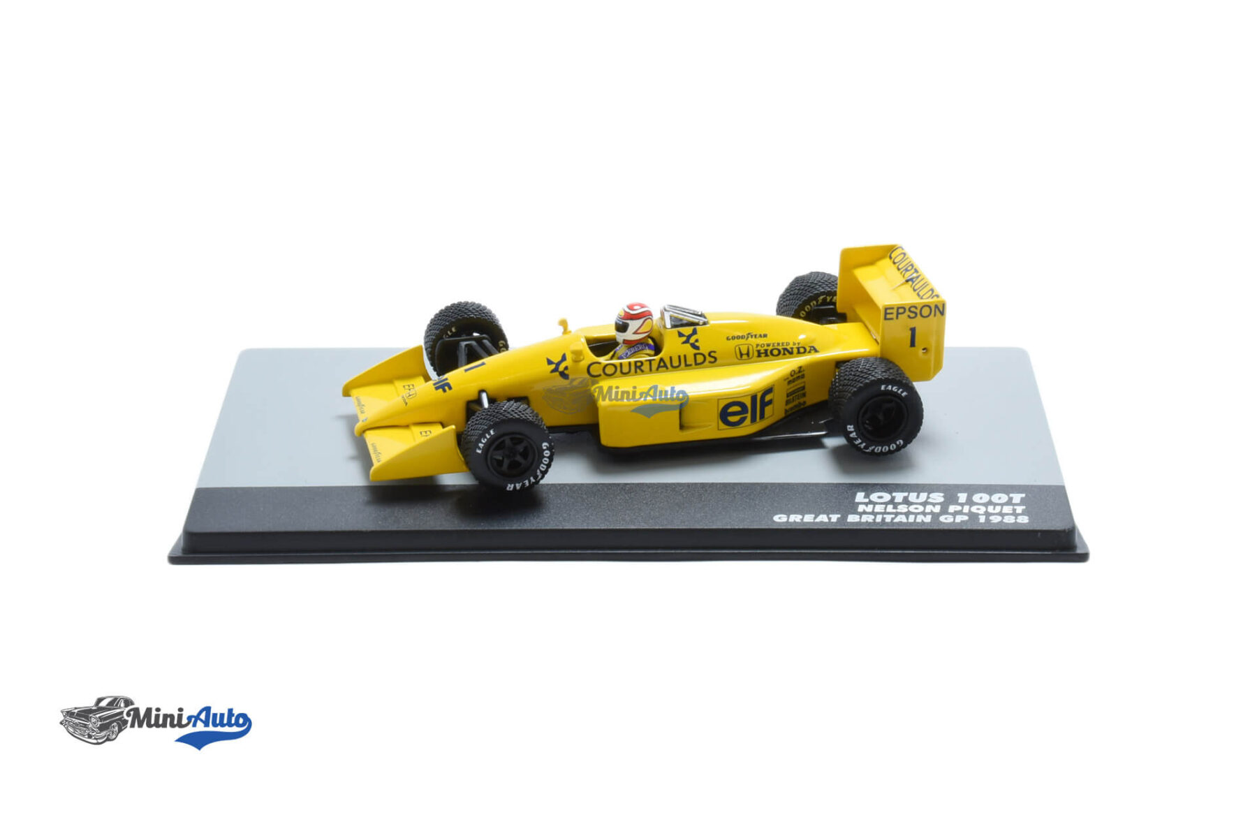 Lotus 100T Nelson Piquet N1 F1 - 1988 - Yellow - Image 3