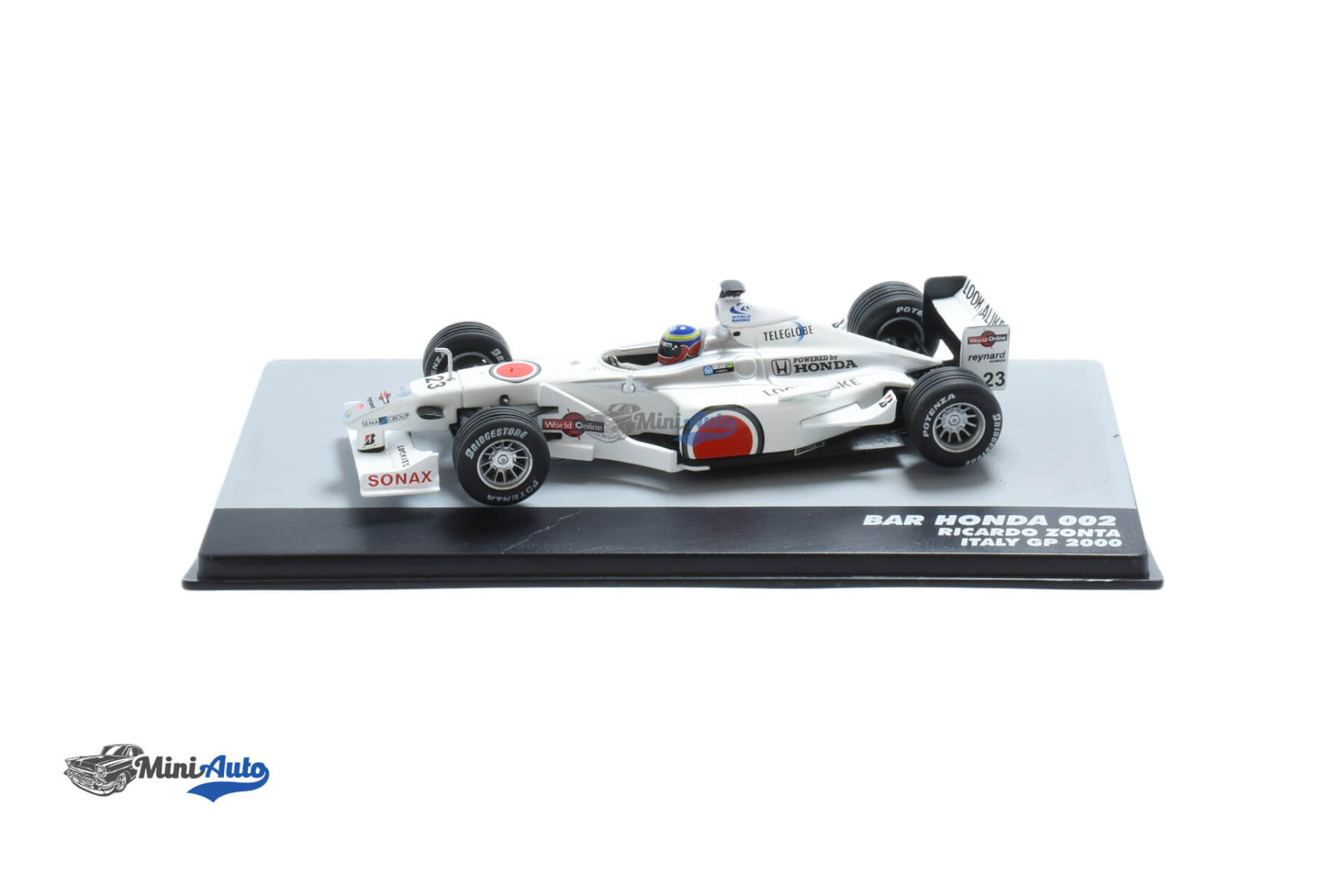 BAR Honda 002 N23 Ricardo Zonta F1 - 2000 - White - Image 3