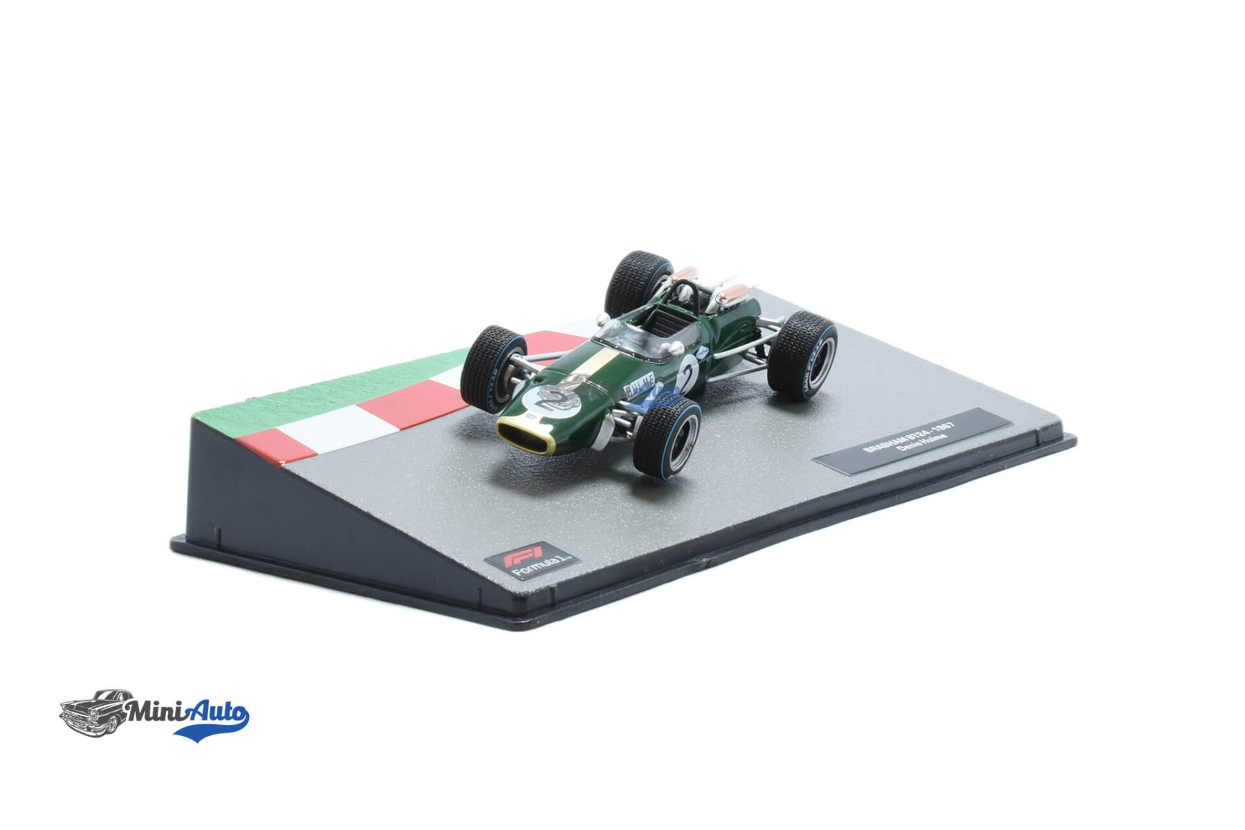NOV52994---Brabham-BT24-N2-Denis-Hulme---1967---Green_1 Brabham BT24 N2 Denis Hulme - 1967 - Green - Image 1