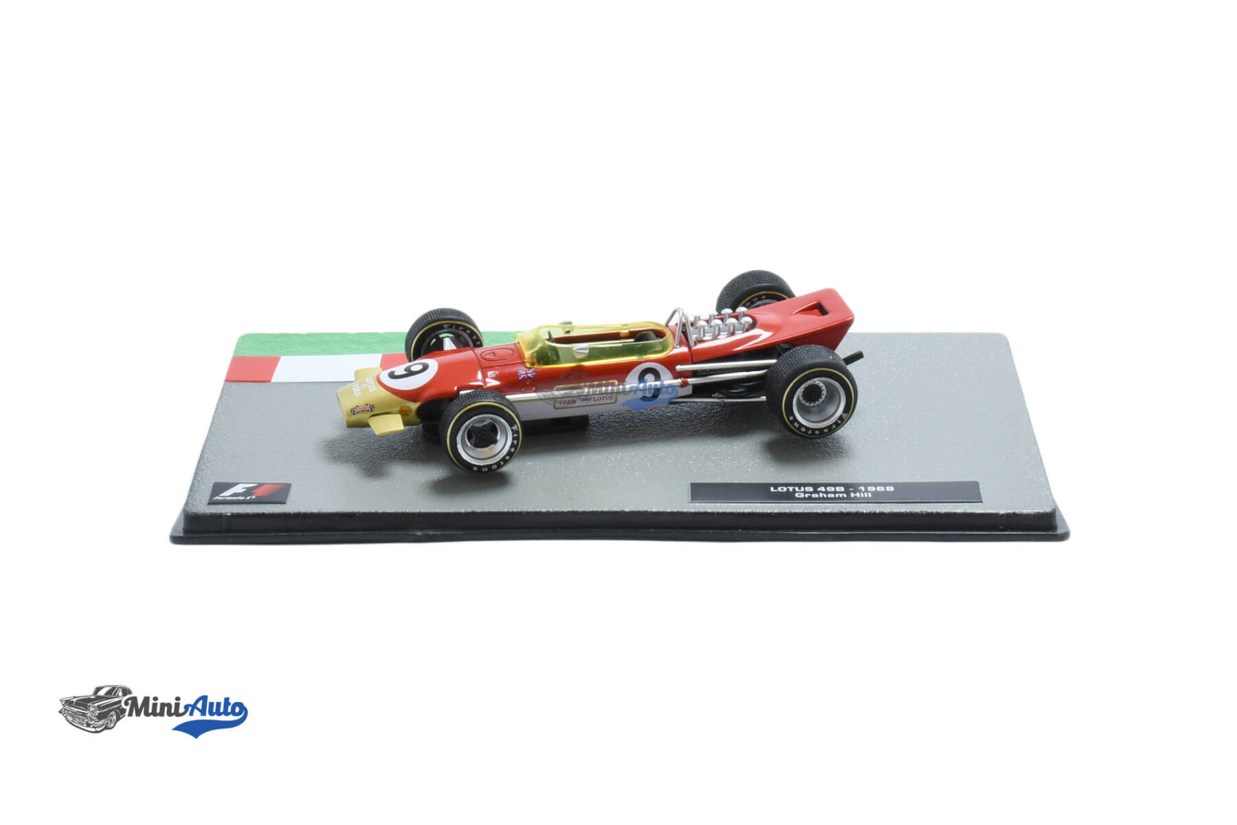 Lotus 49B N9 Graham Hill - 1968 - Red - Image 3