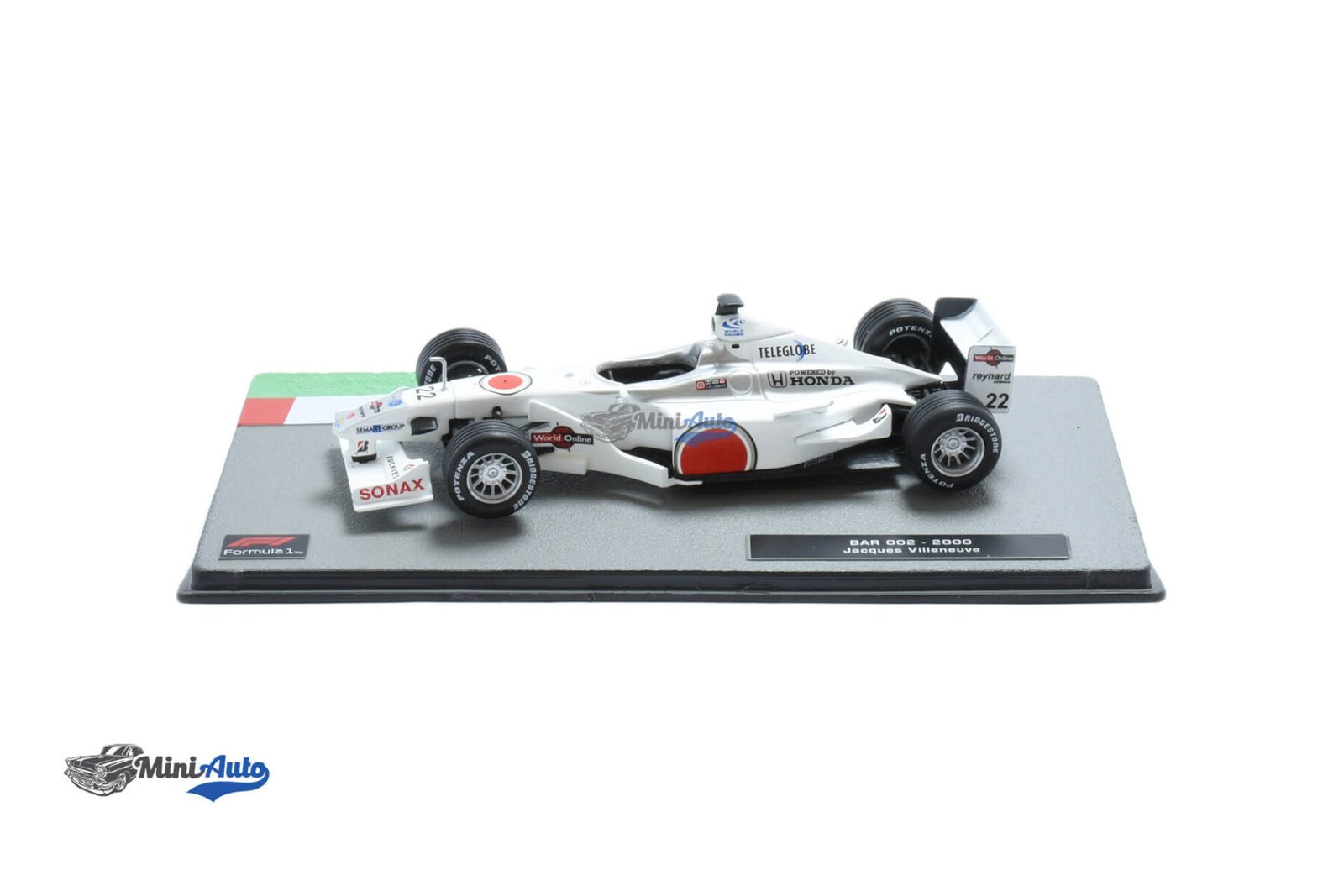 BAR Honda 002 N22 Jacques Villeneuve N1 F1 - 2000 - White - Image 3