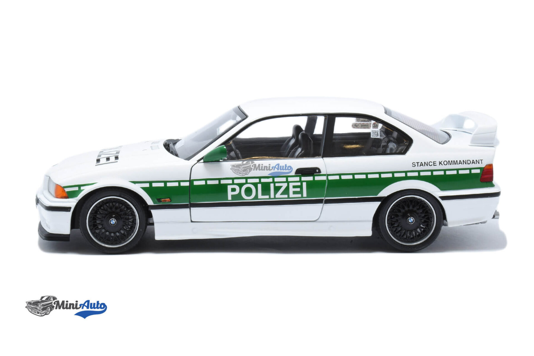 BMW E36 M3 Works Drift Polizei - 1991 - White/Green - Image 5