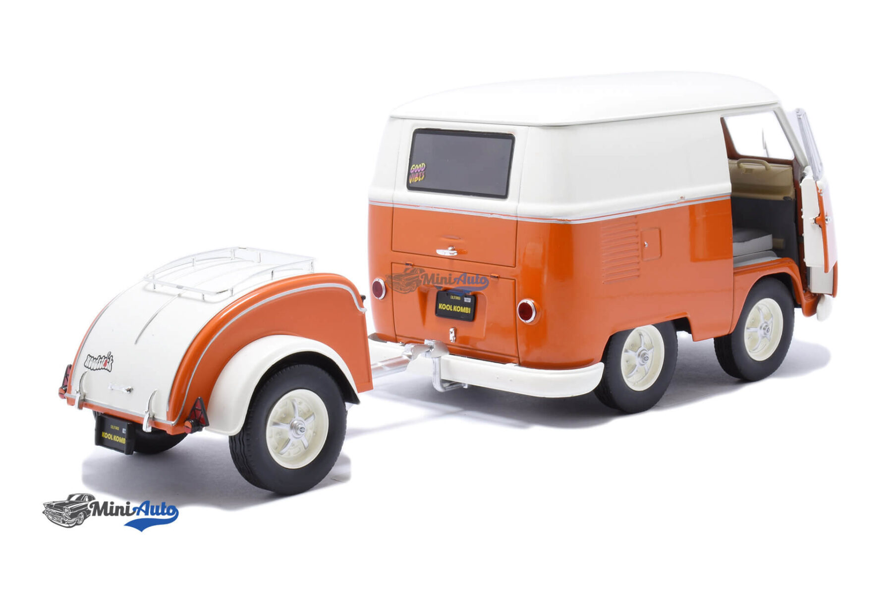 Volkswagen Van T1 - 1950 - White/Orange - Image 4