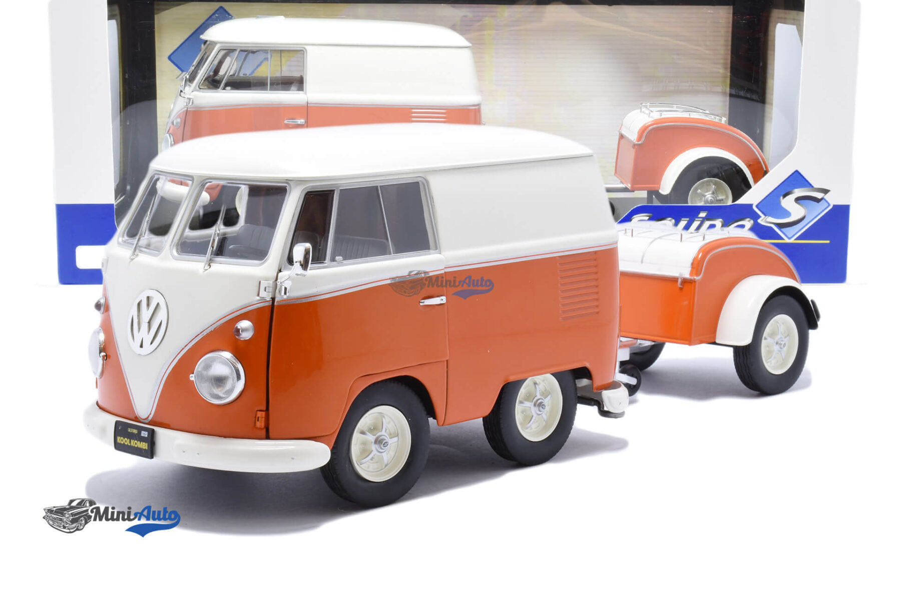 Volkswagen Van T1 - 1950 - White/Orange - Image 6