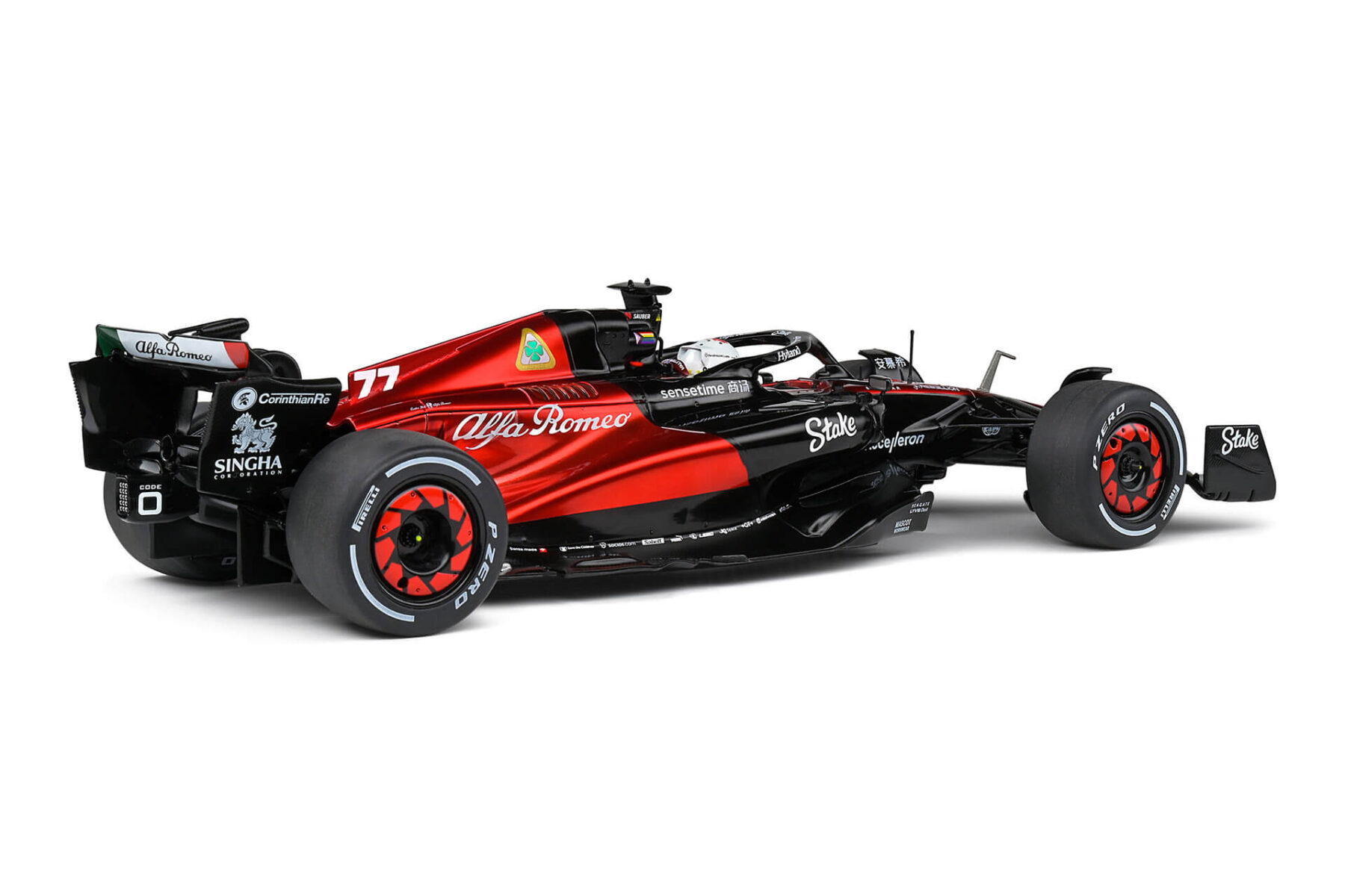Alfa Romeo C43 Canadian GP Valterri Bottas – 2023 – Black/Red - Image 2
