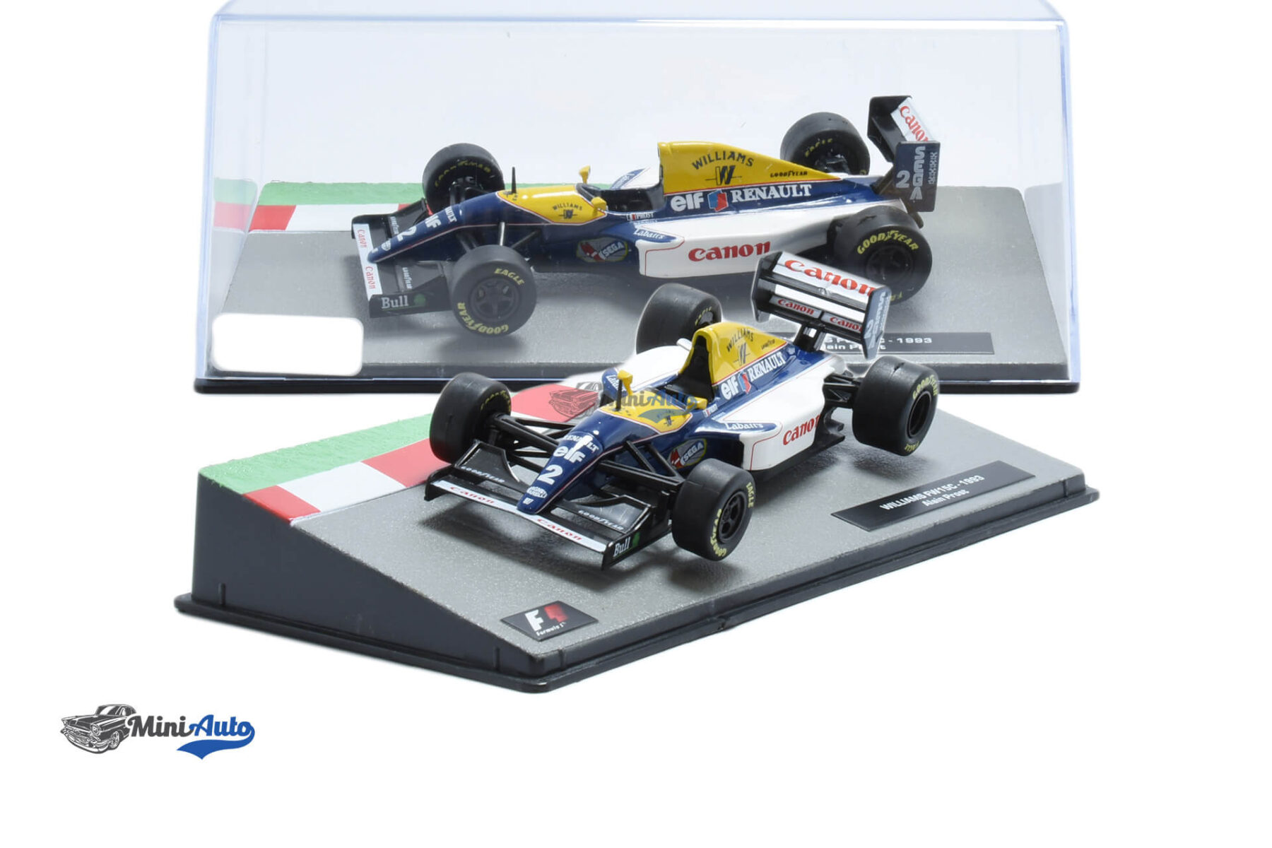 Williams Renault FW15 N2 Alain Prost - 1993 - Yellow/Blue/White - Image 4