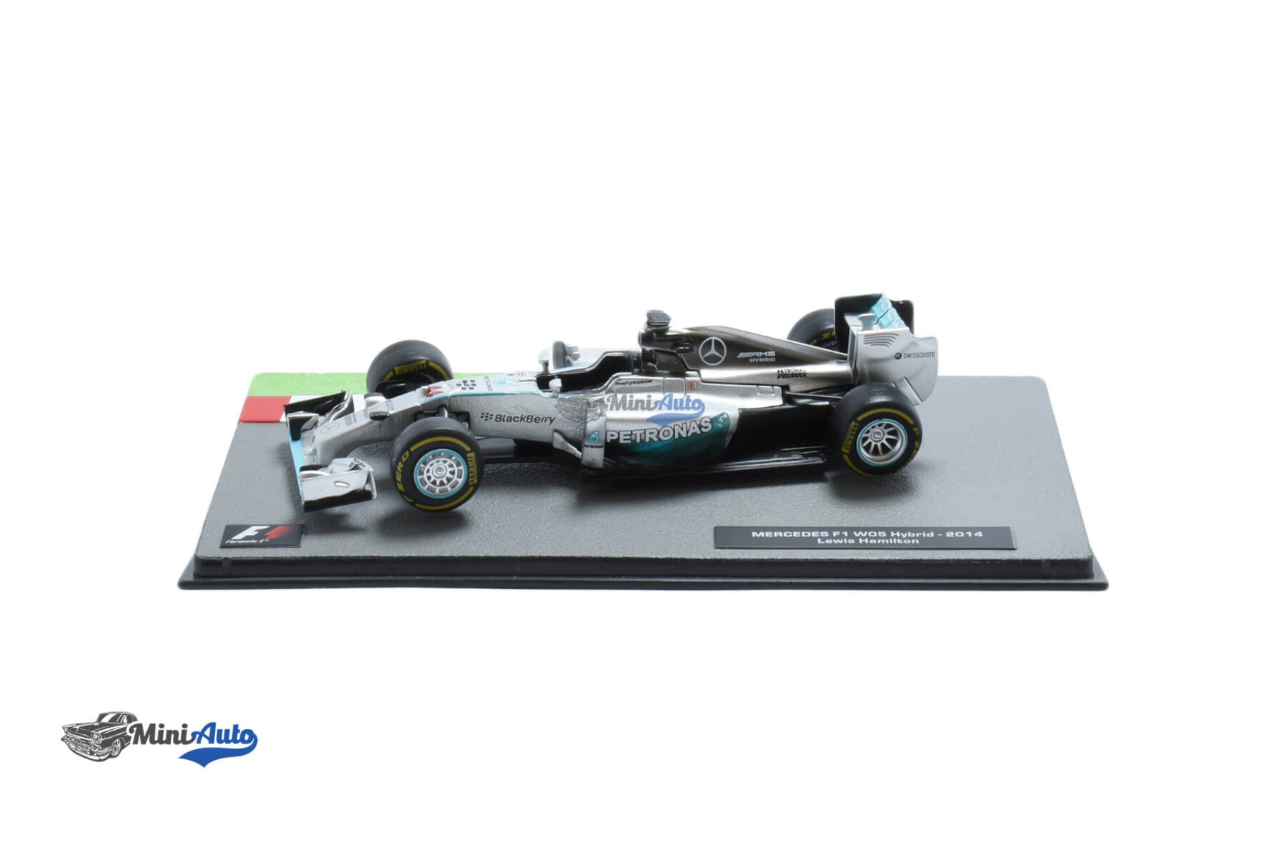 Mercedes Benz AMG F1 W05 Hybrid Lewis Hamilton N44 - 2014 - Silver - Image 3