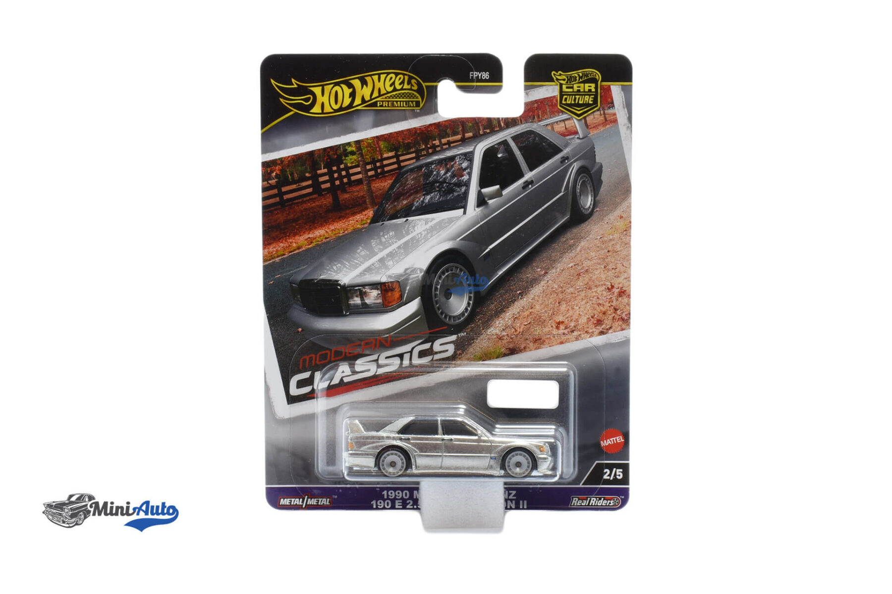 Mercedes Benz 190E Evolution 2 - 1990 - Silver - Image 2