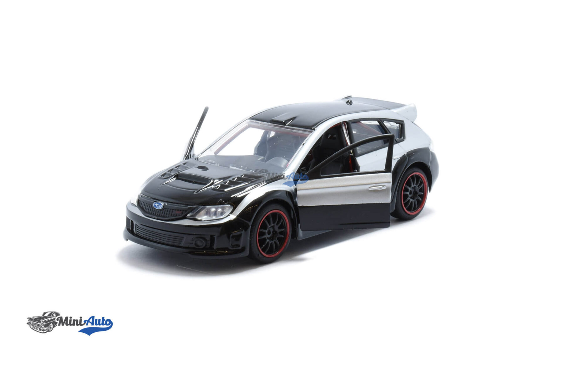 Subaru Impreza WRX STI Paul Walker F&F4 - 2009 - Black/Silver - Image 2