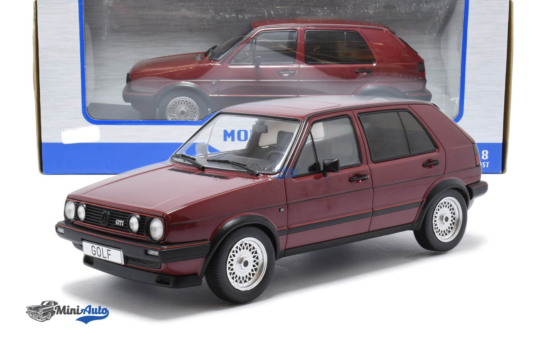 MCG18391---Volkswagen-Golf-II-GTI---1991---Dark-Red_4 Volkswagen Golf II GTI - 1991 - Dark Red - Image 4