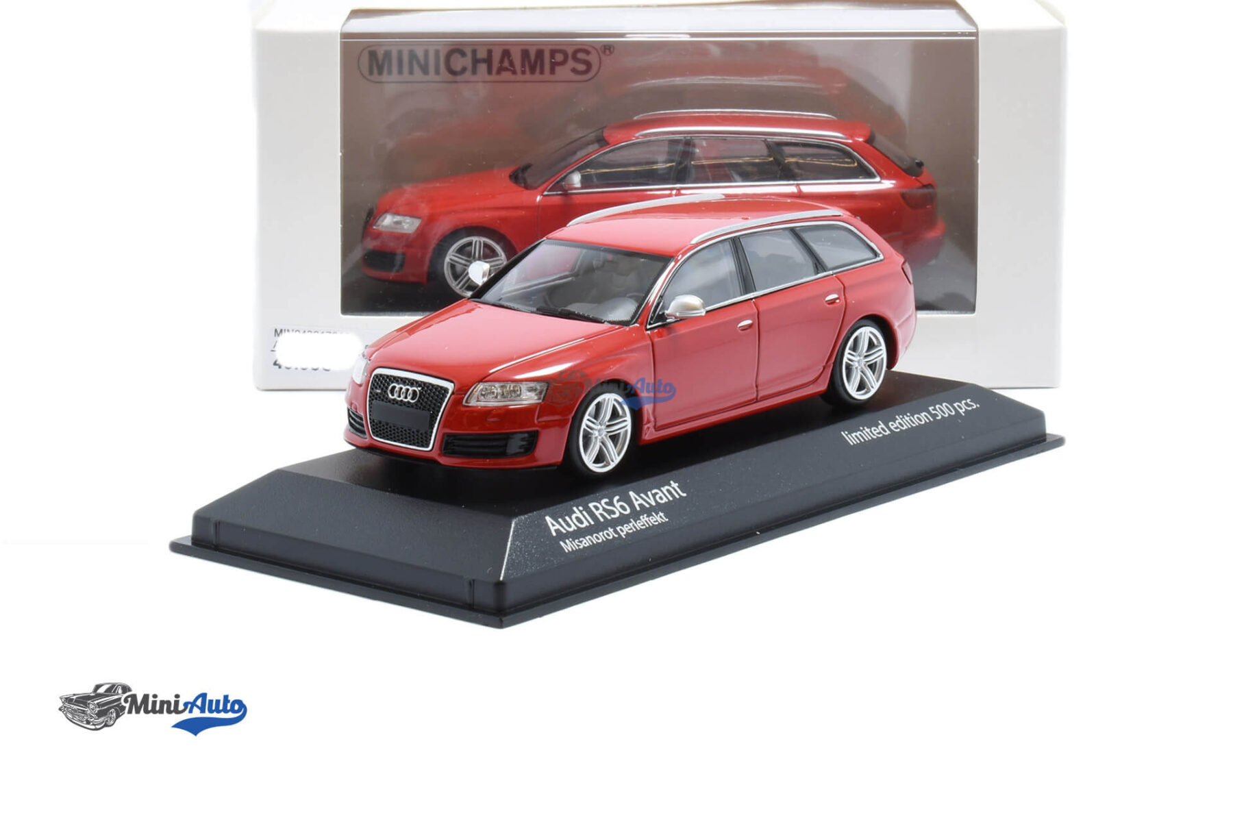 Audi RS6 Limited 500pcs - 2007 - Red - Image 4