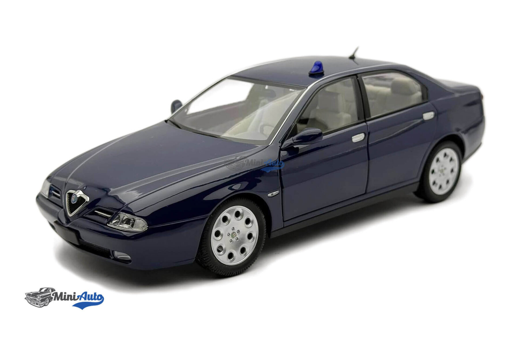 Mitica-200034-D-Alfa-Romeo166-2.0-Twin-Spark-Carabinieri-blue_2 Alfa Romeo 166 2.0 Twin Spark Carabinieri - 1998 - Dark Blue - Image 2