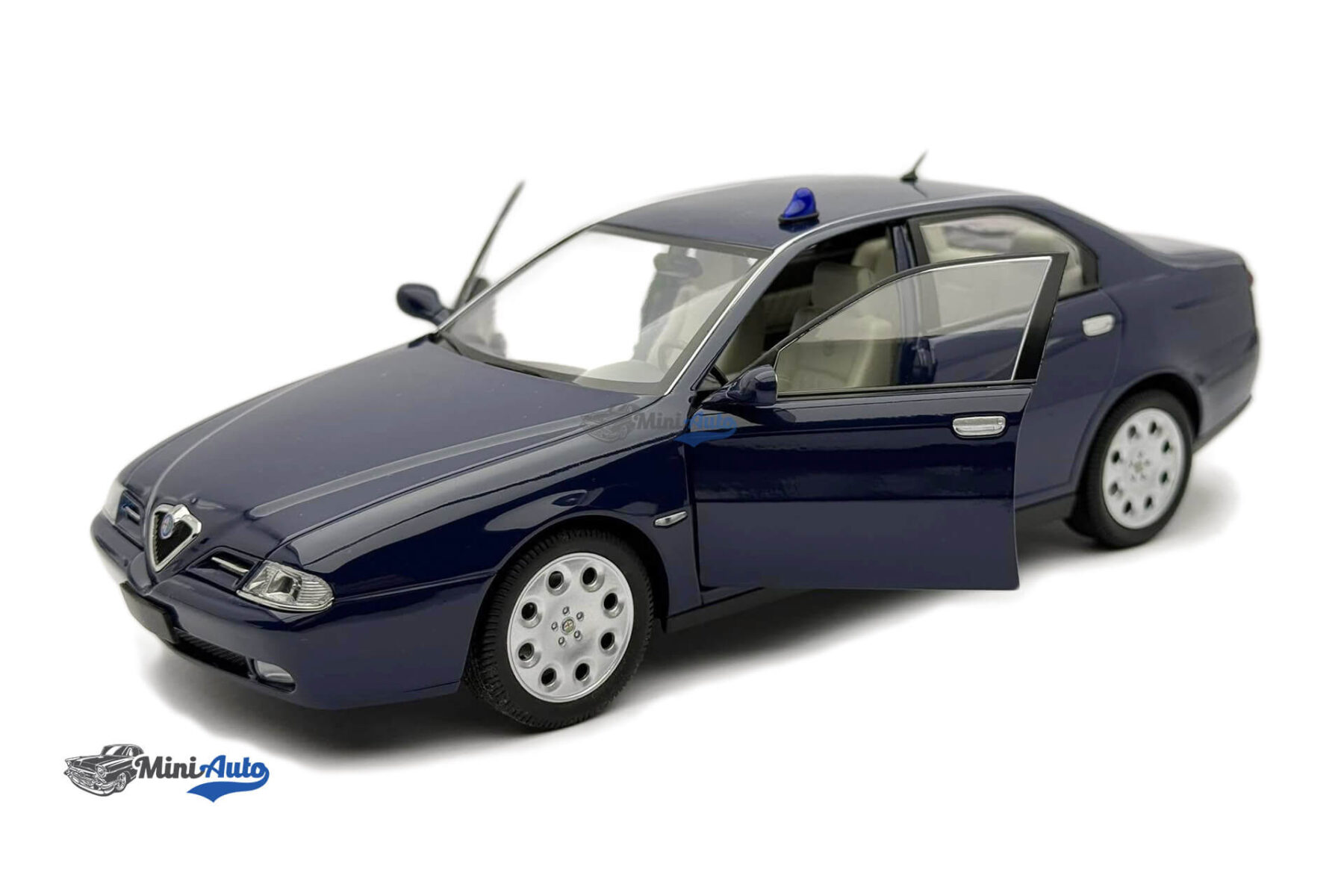 Mitica-200034-D-Alfa-Romeo166-2.0-Twin-Spark-Carabinieri-blue_3 Alfa Romeo 166 2.0 Twin Spark Carabinieri - 1998 - Dark Blue - Image 3