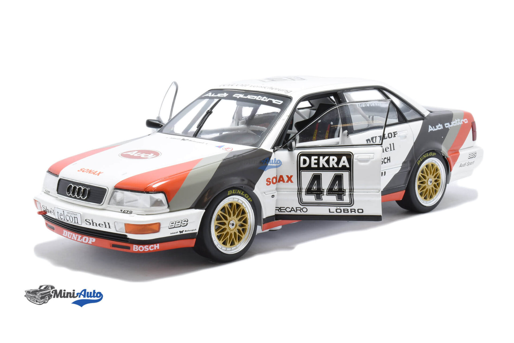 Audi Quattro V8 N44 DTM - 1990 - White/Black/Red - Image 2