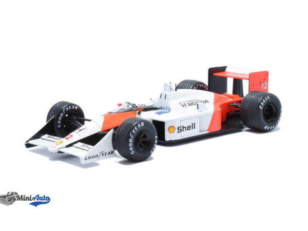 McLaren MP4/4 N12 Ayrton Senna - 1988 - White/Red