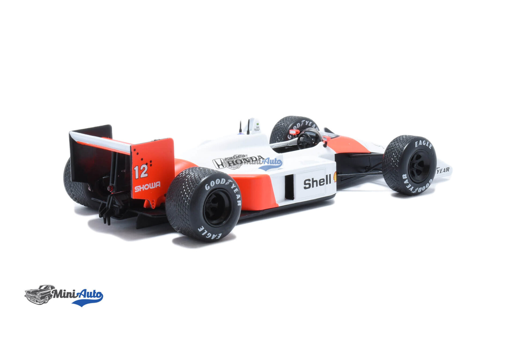 McLaren MP4/4 N12 Ayrton Senna - 1988 - White/Red - Image 2