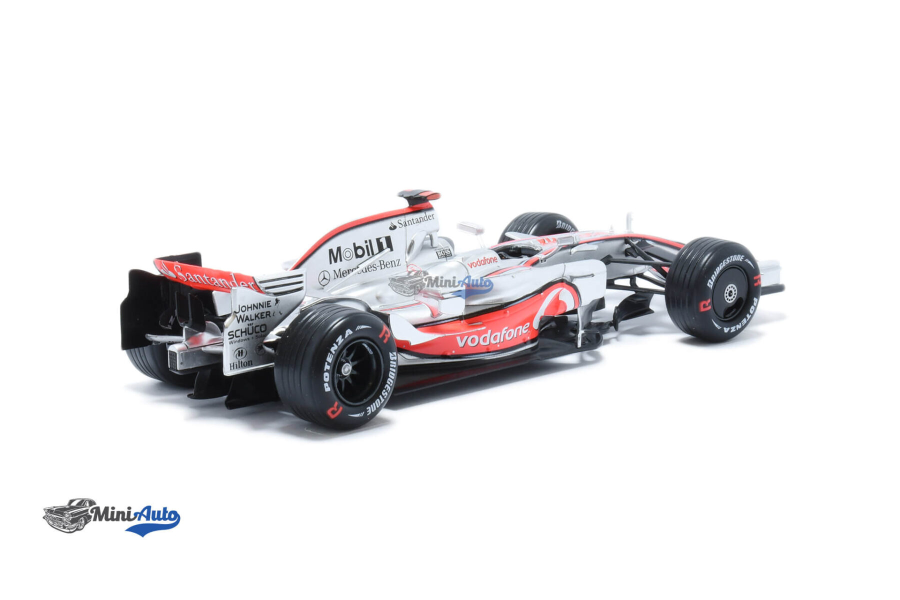 McLaren MP4/23 N22 L. Hamilton - 2008 - Silver - Image 2