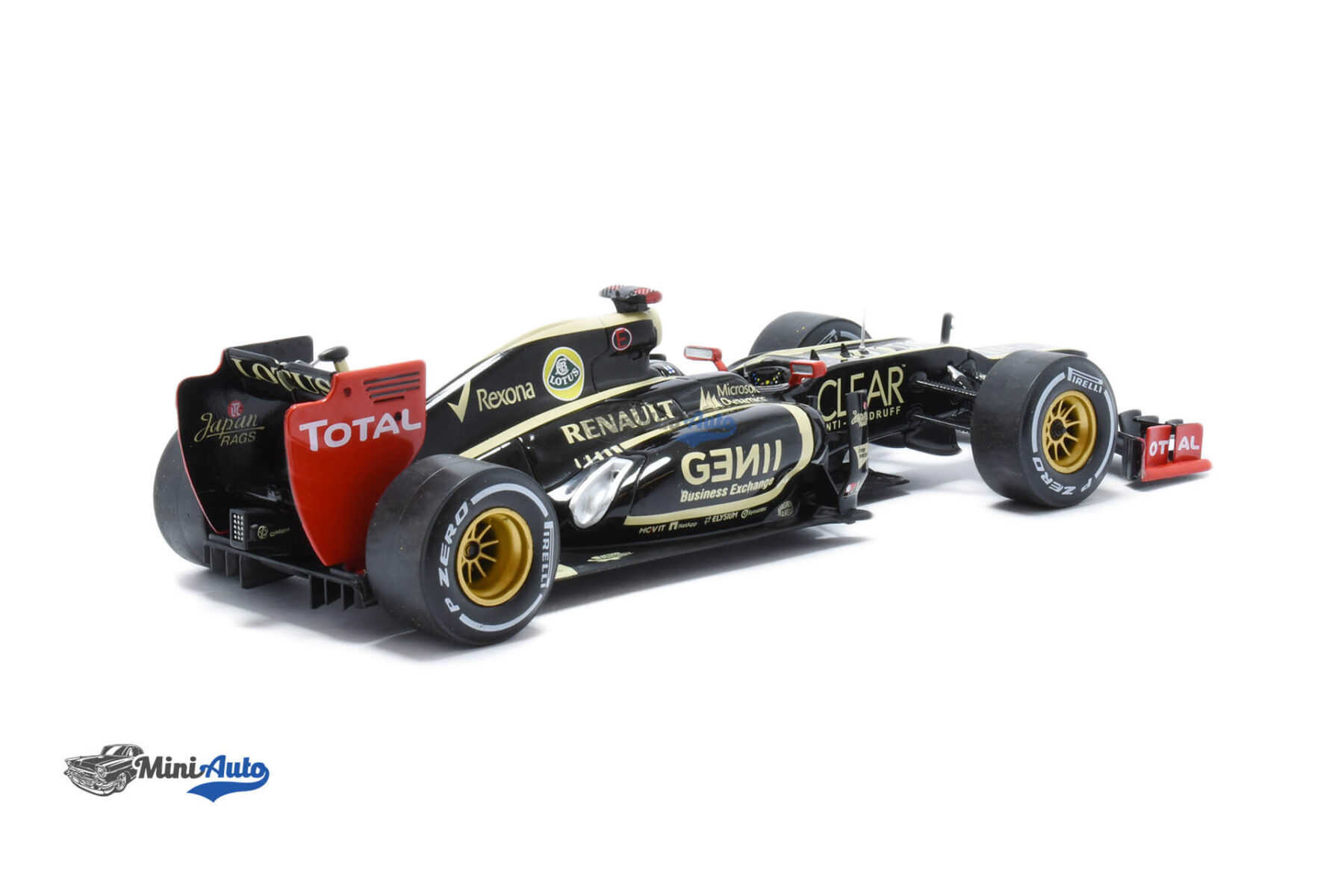 Lotus E20 Team Renault N9 Kimi Raikkonen - 2012 - Black/Gold - Image 2