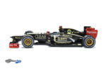 Lotus E20 Team Renault N9 Kimi Raikkonen - 2012 - Black/Gold - Image 3