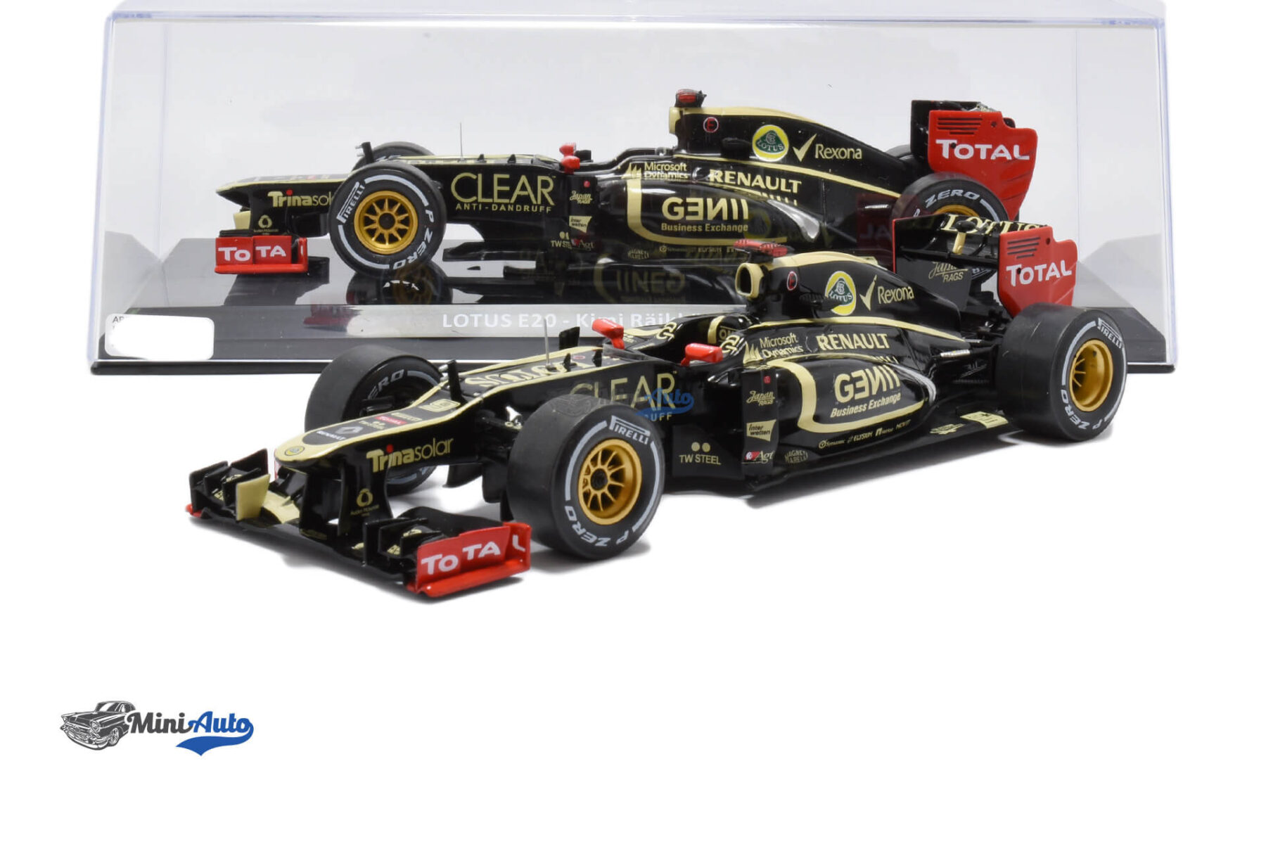 Lotus E20 Team Renault N9 Kimi Raikkonen - 2012 - Black/Gold - Image 4