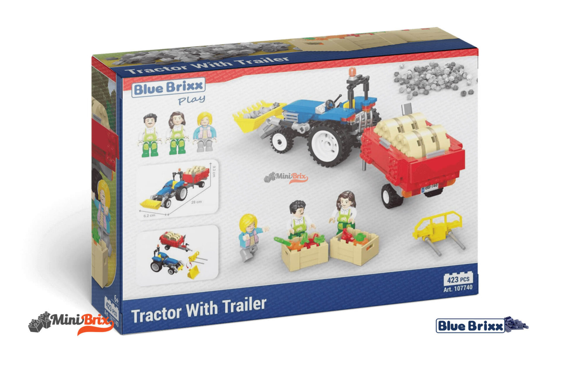 Farm - Tractor with trailer - Image 3